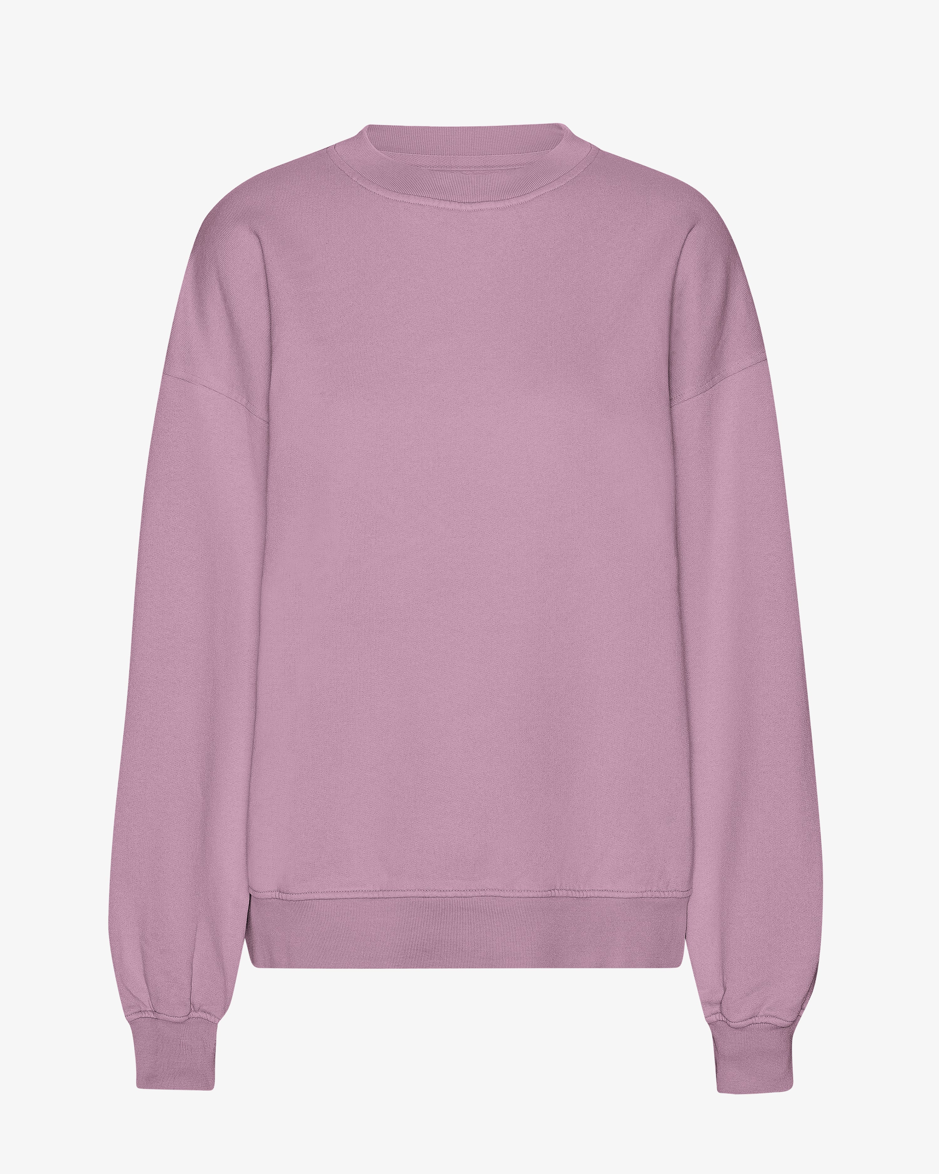 Organic Oversized Crew - Pearly Purple