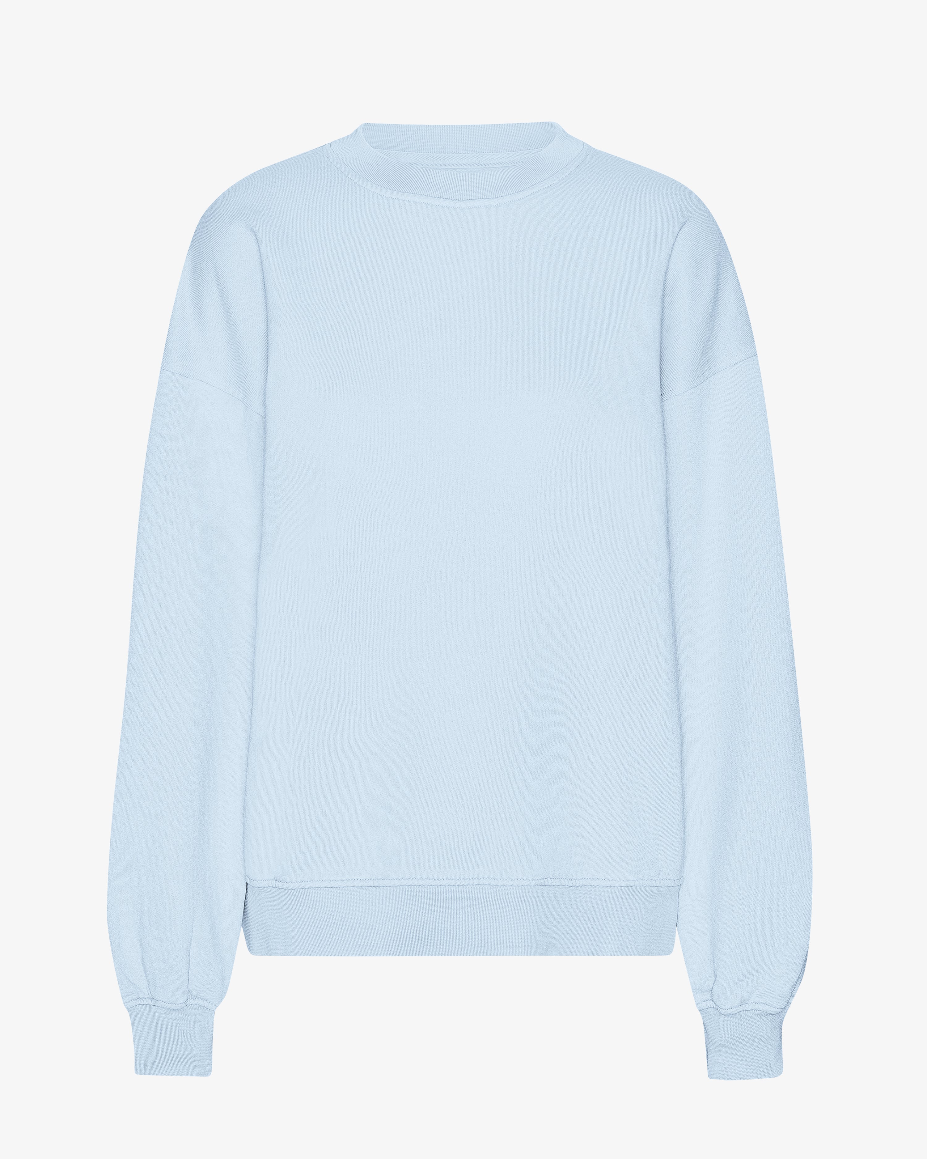 Organic Oversized Crew - Polar Blue