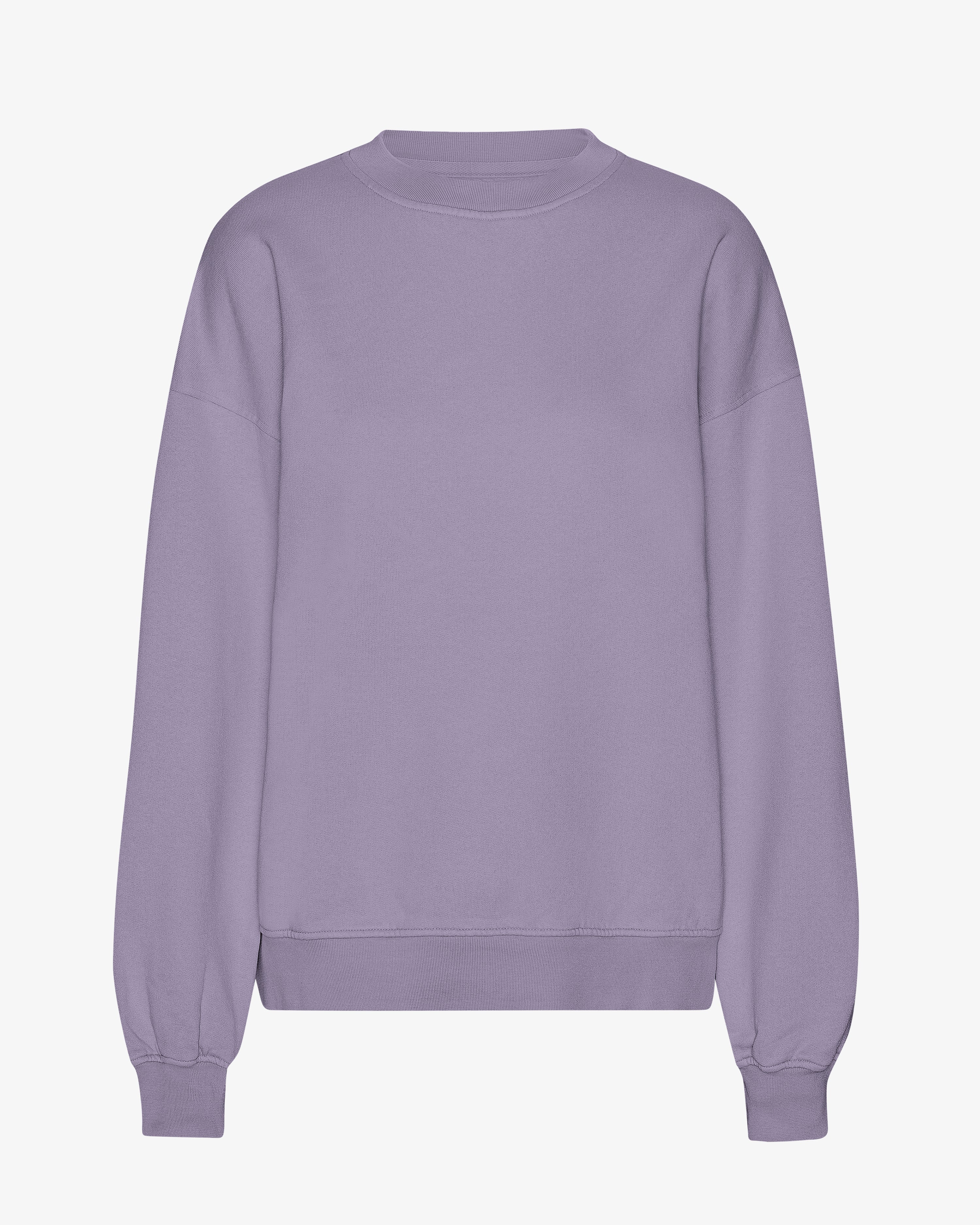 Organic Oversized Crew - Purple Jade