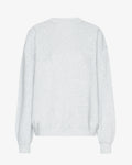 Organic Oversized Crew - Snow Melange