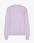 Organic Oversized Crew - Soft Lavender