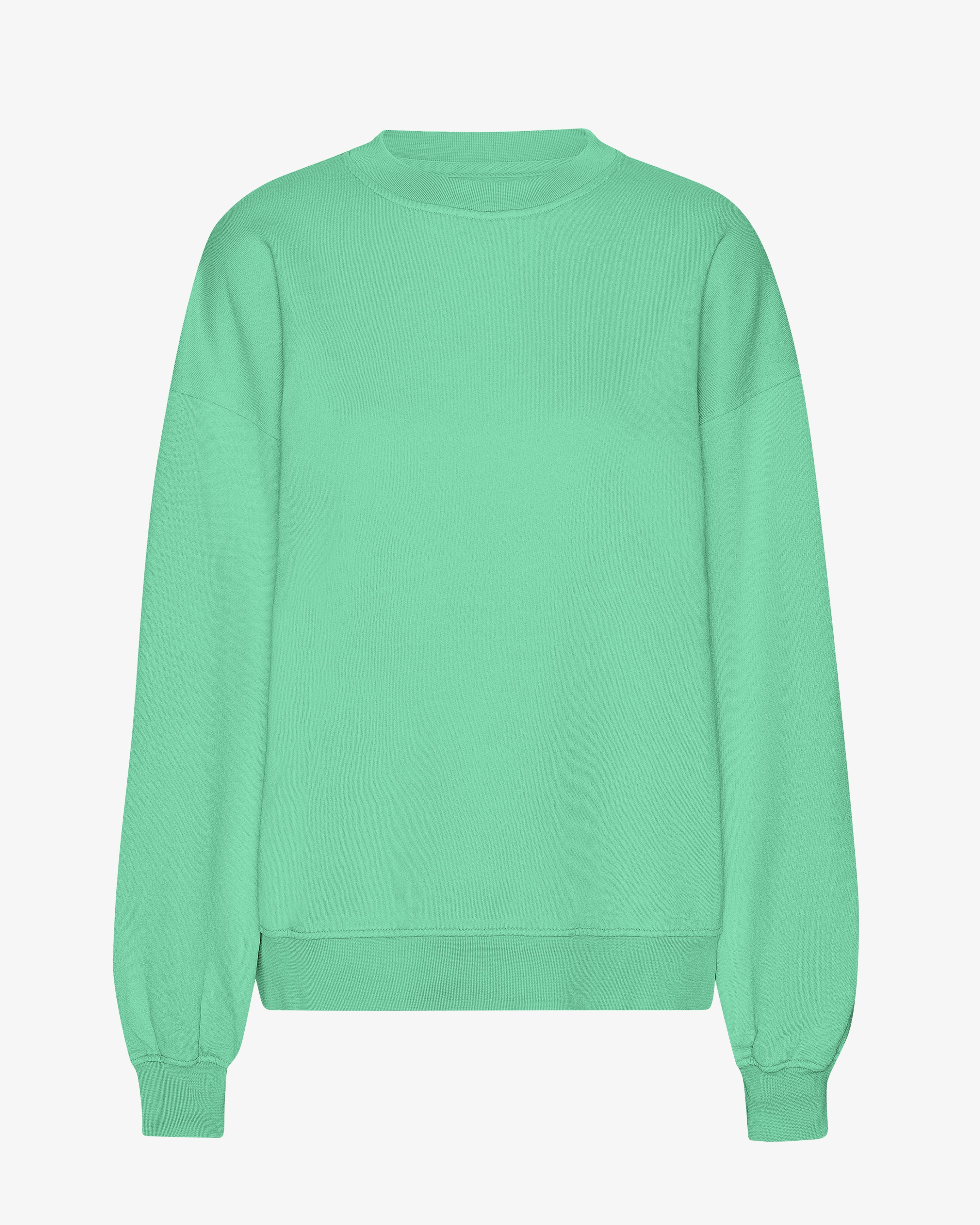 Organic Oversized Crew - Spring Green