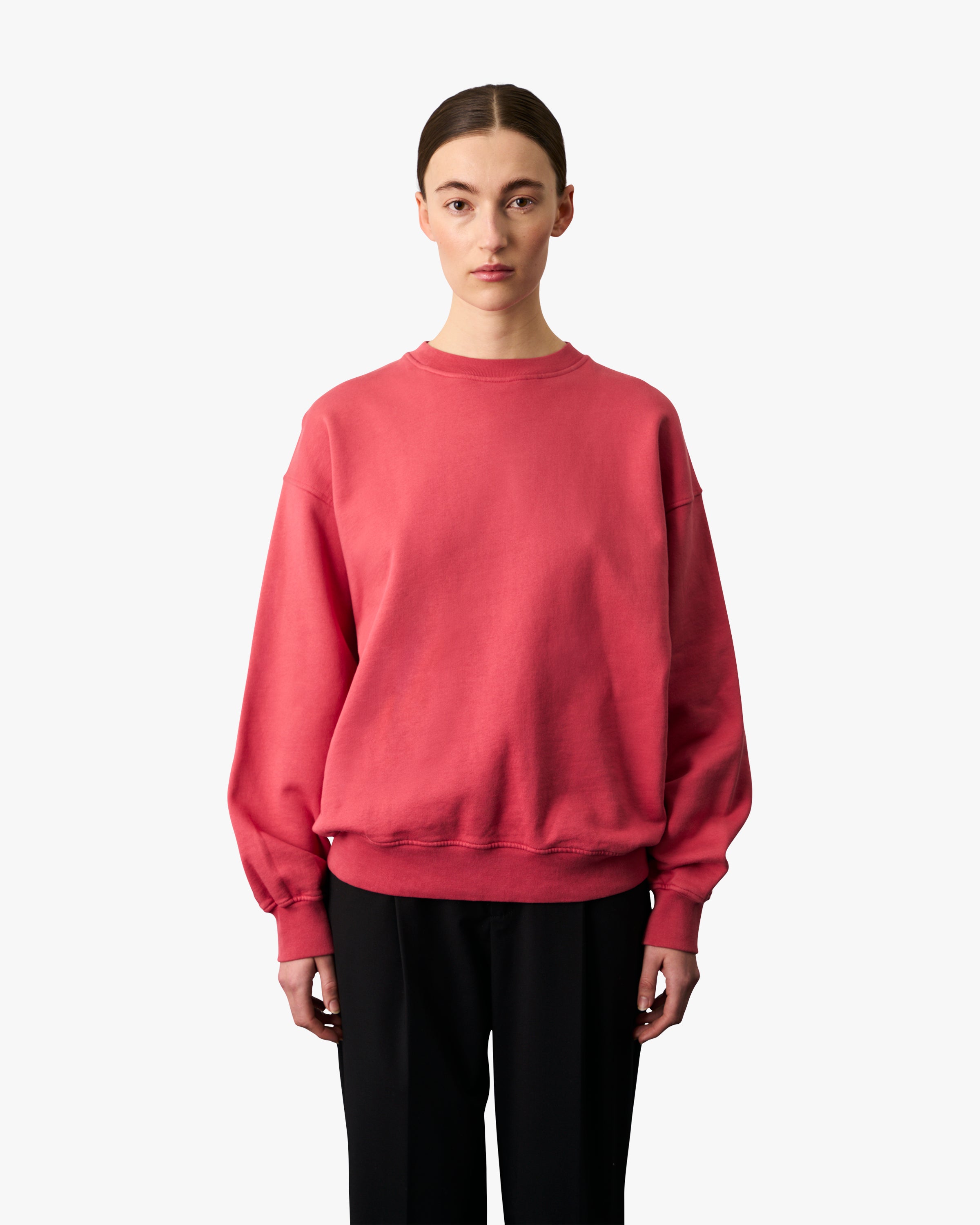 Organic Oversized Crew - Deep Black – Colorful Standard