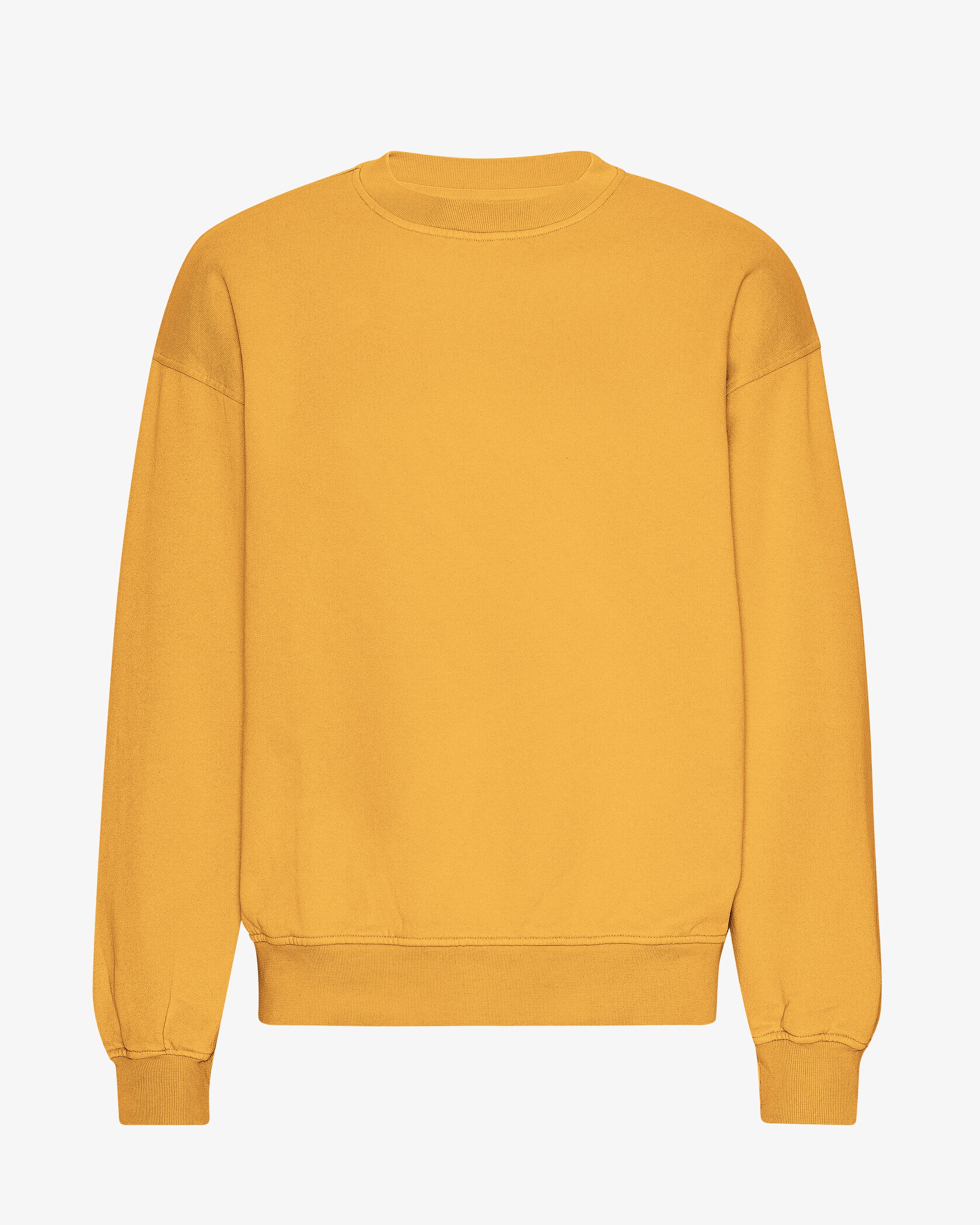 Organic Oversized Crew - Burned Yellow