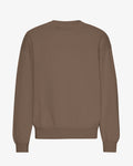 Organic Oversized Crew - Cedar Brown