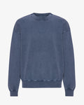 Organic Oversized Crew - Neptune Blue