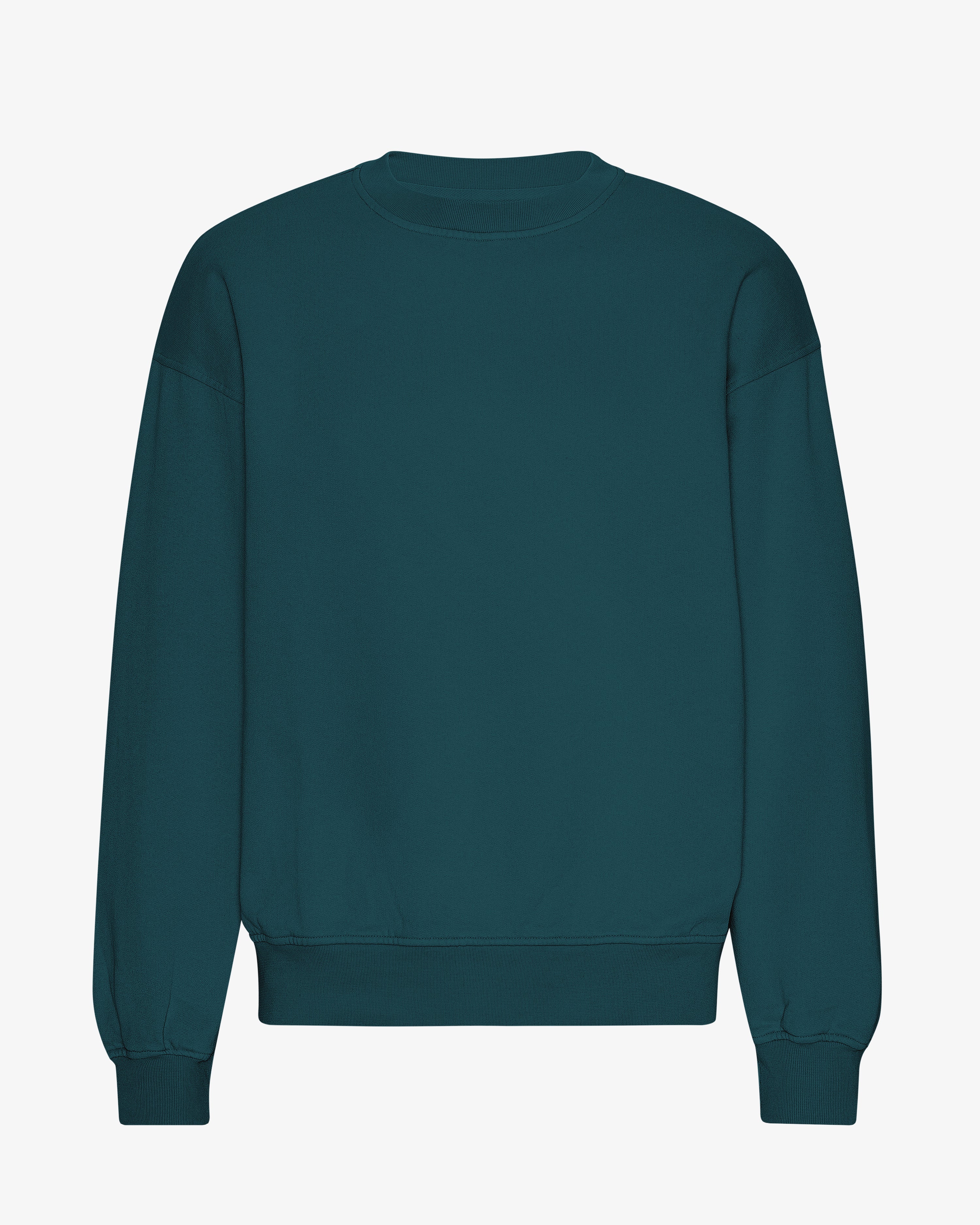 Organic Oversized Crew - Ocean Green