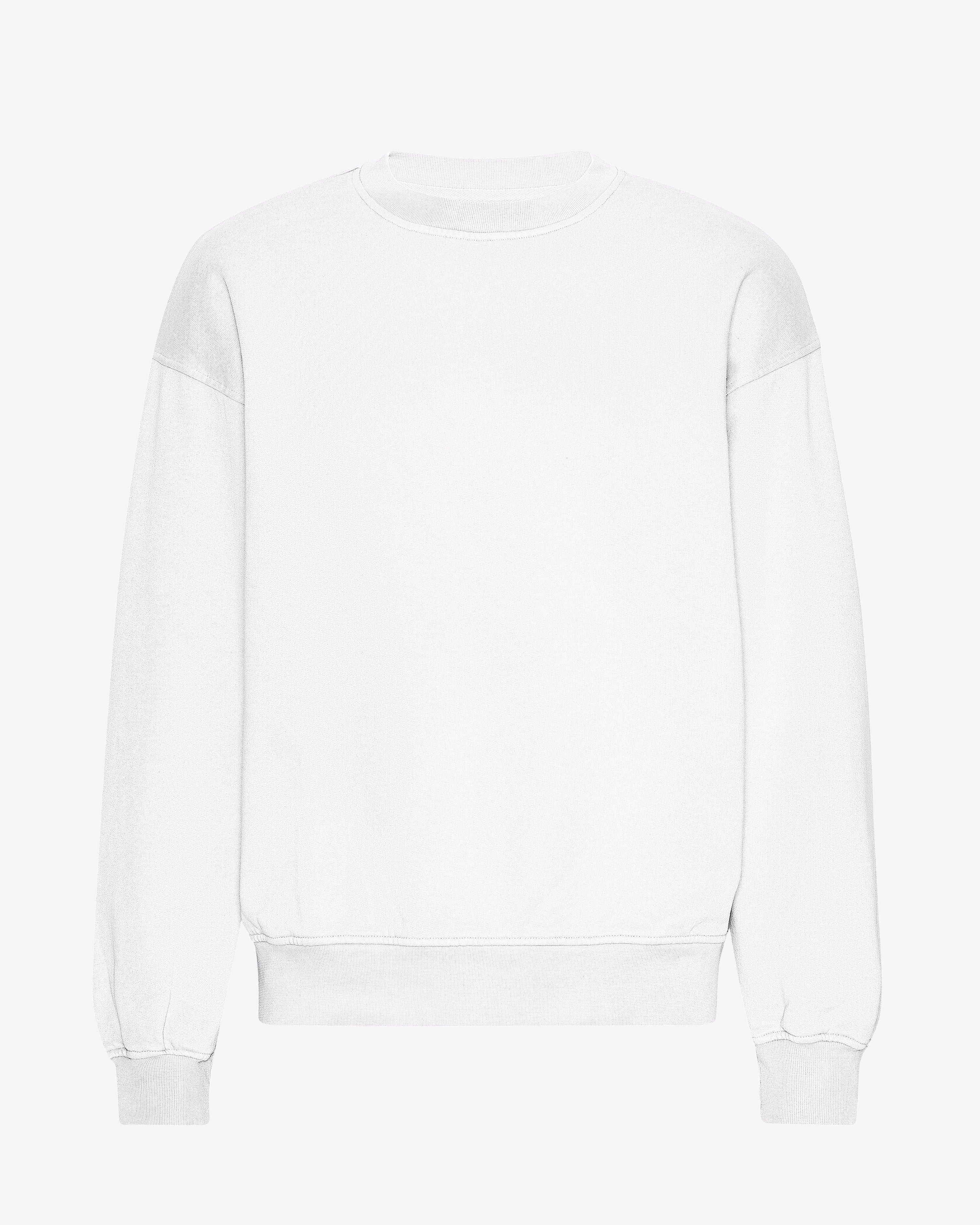 Organic Oversized Crew - Optical White