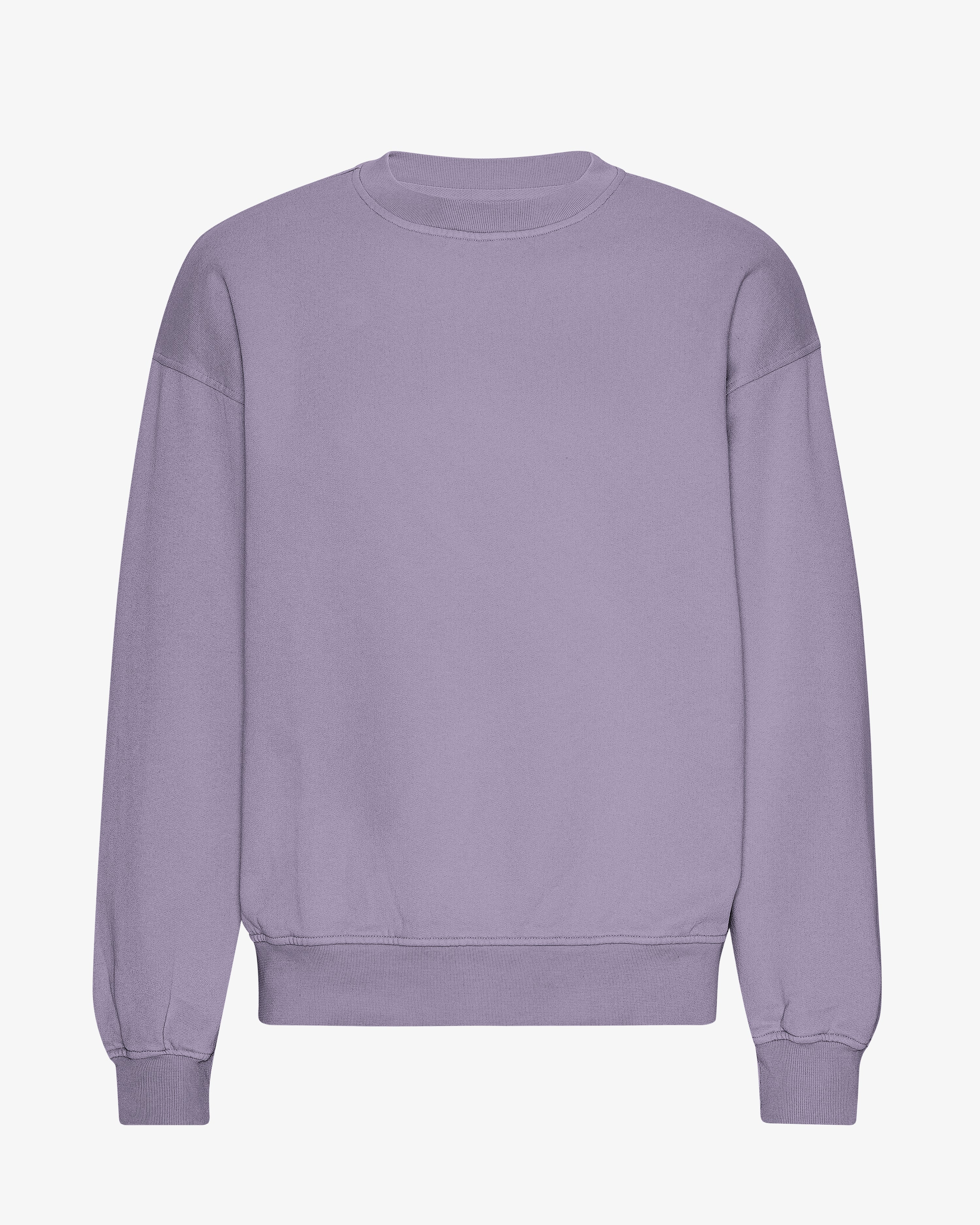 Organic Oversized Crew - Purple Jade