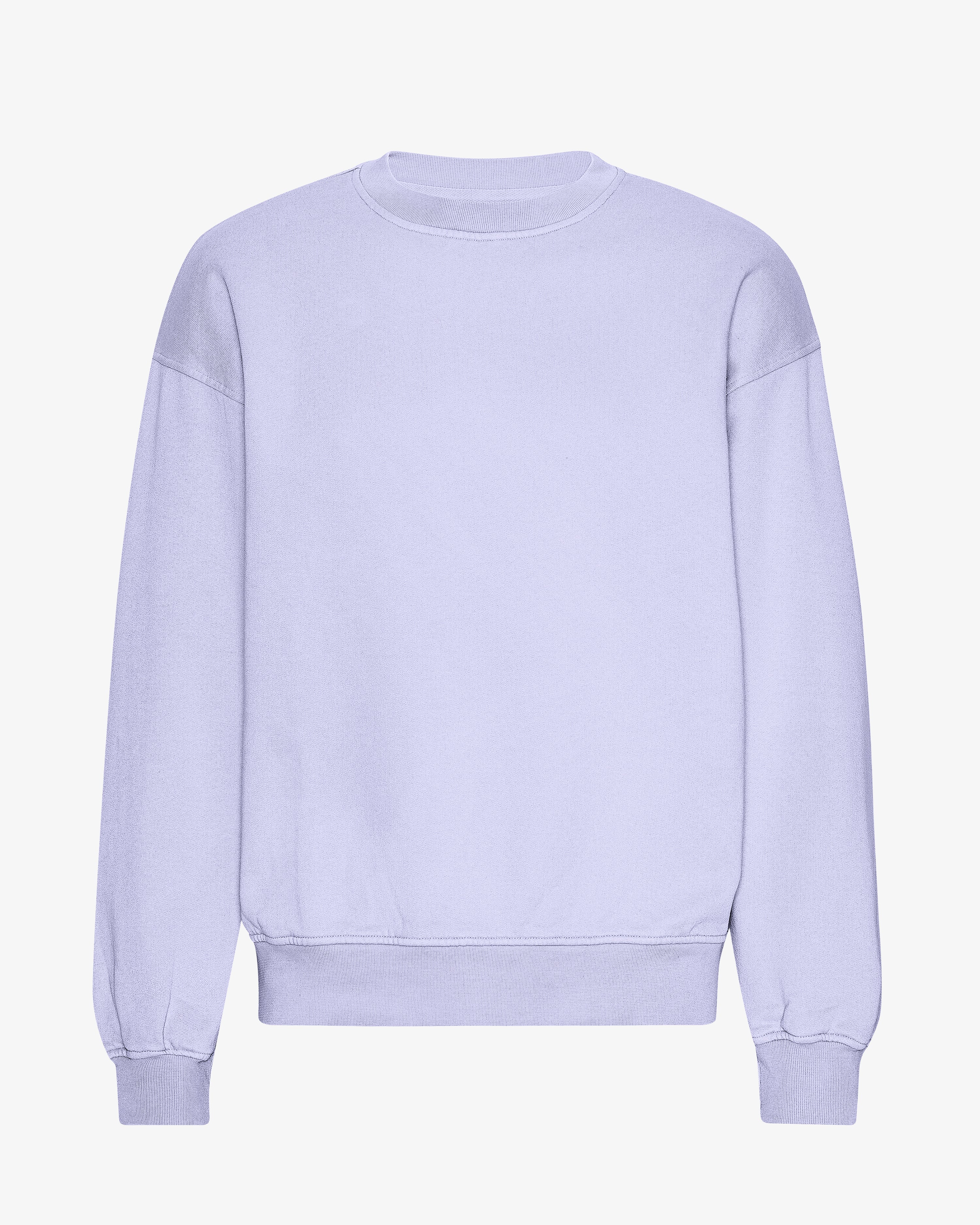 Organic Oversized Crew - Soft Lavender