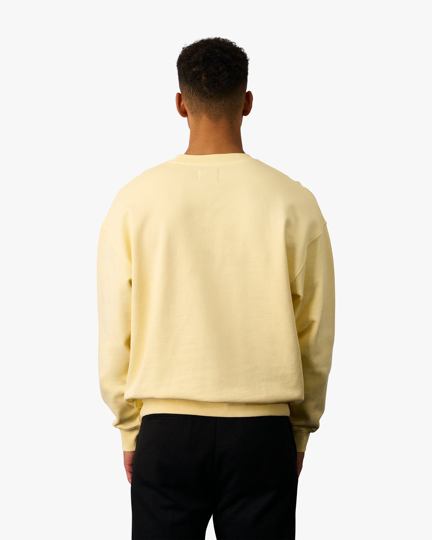 Oversized Crew in Scarlet Red by Colorful Standard