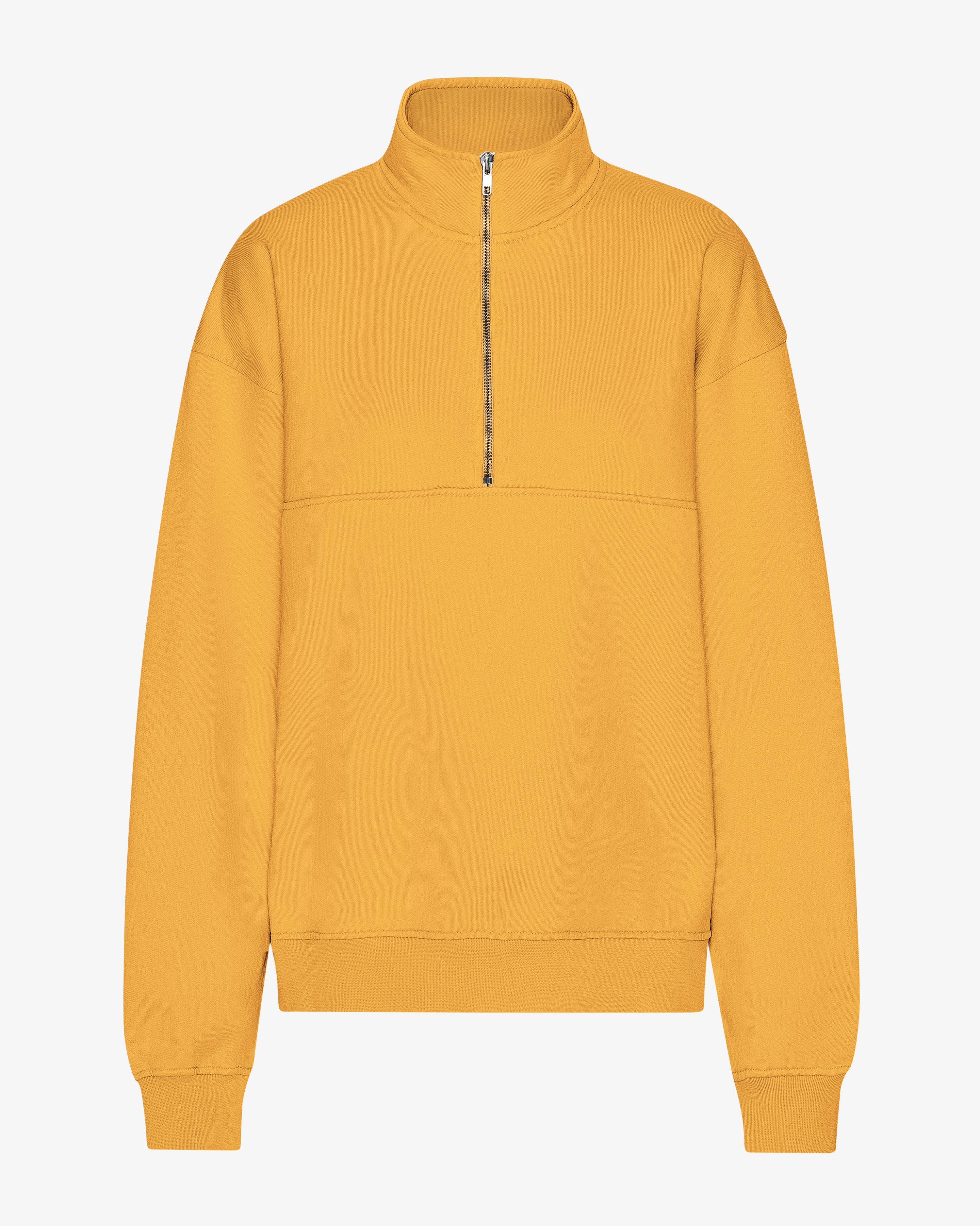 Organic Quarter Zip - Burned Yellow