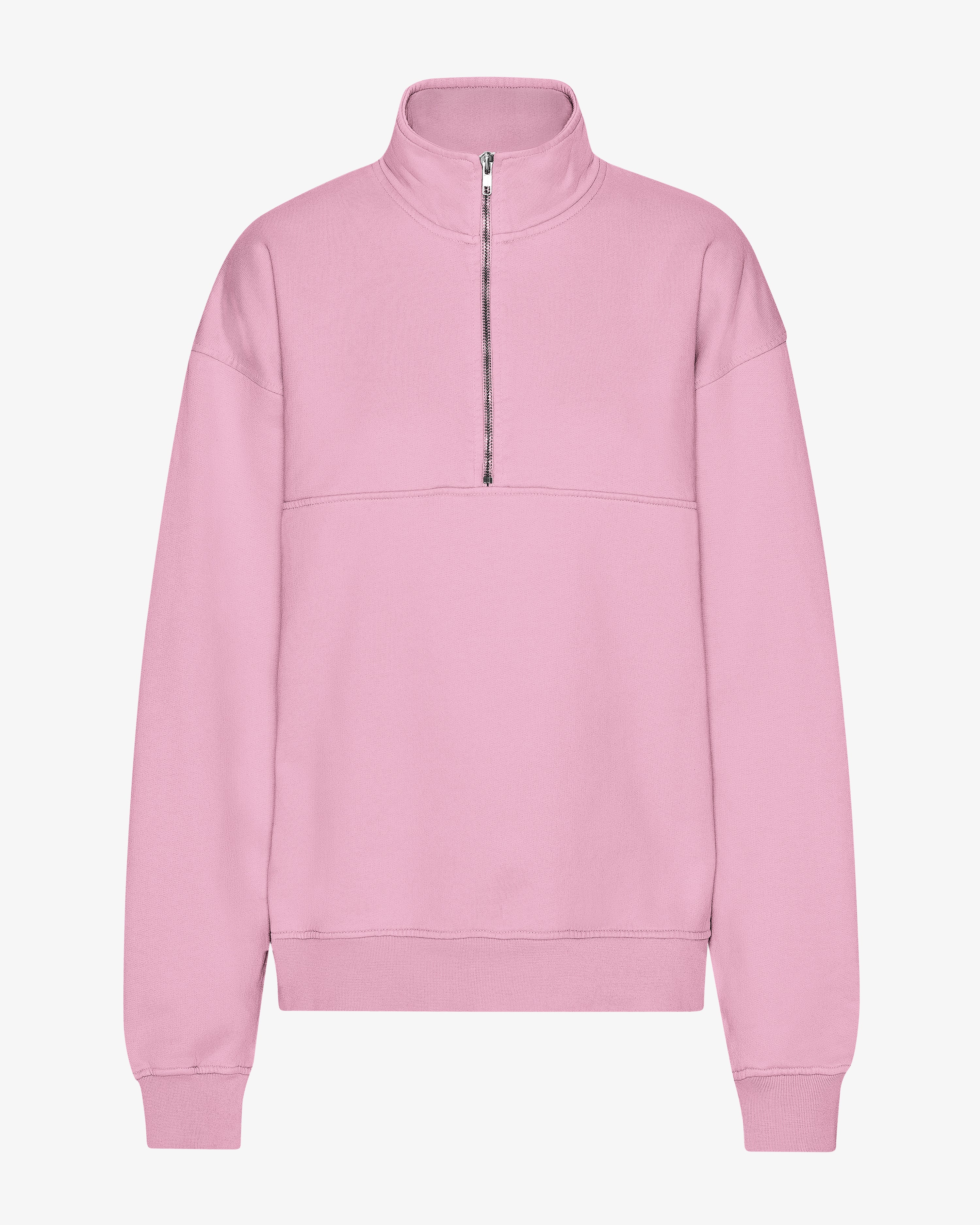 Organic Quarter Zip - Cherry Blossom