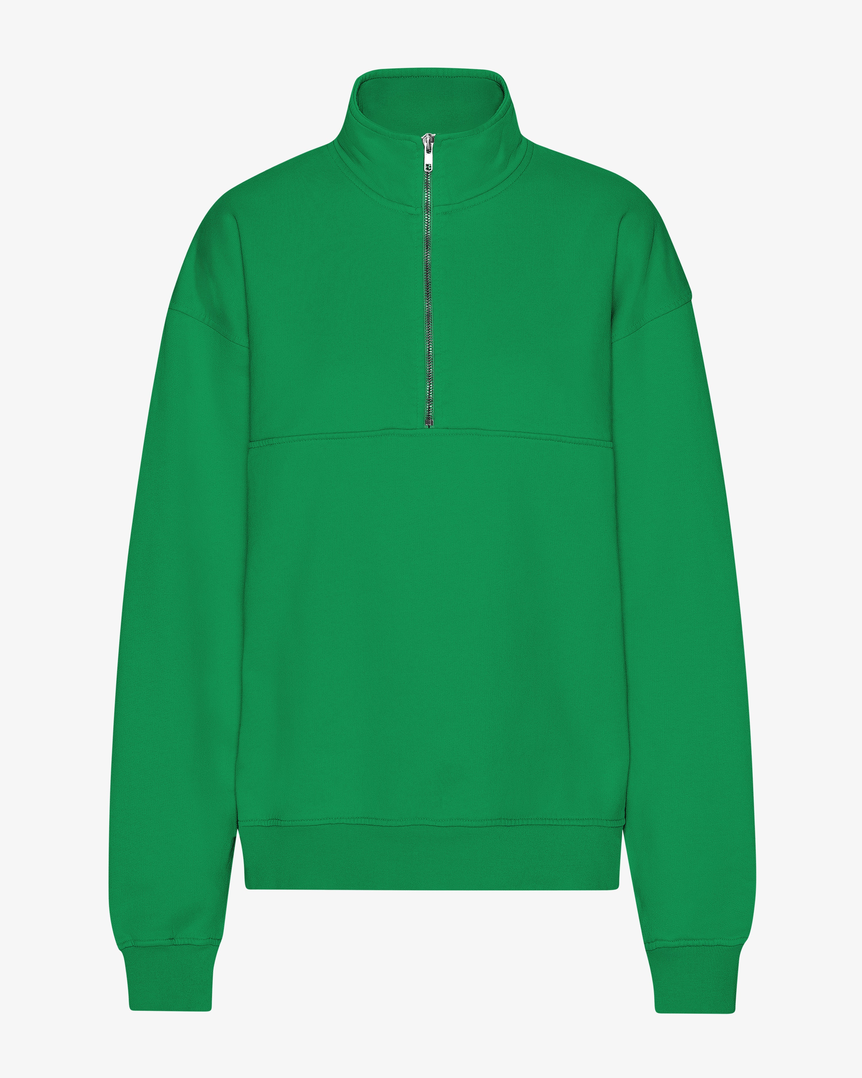 Organic Quarter Zip - Kelly Green