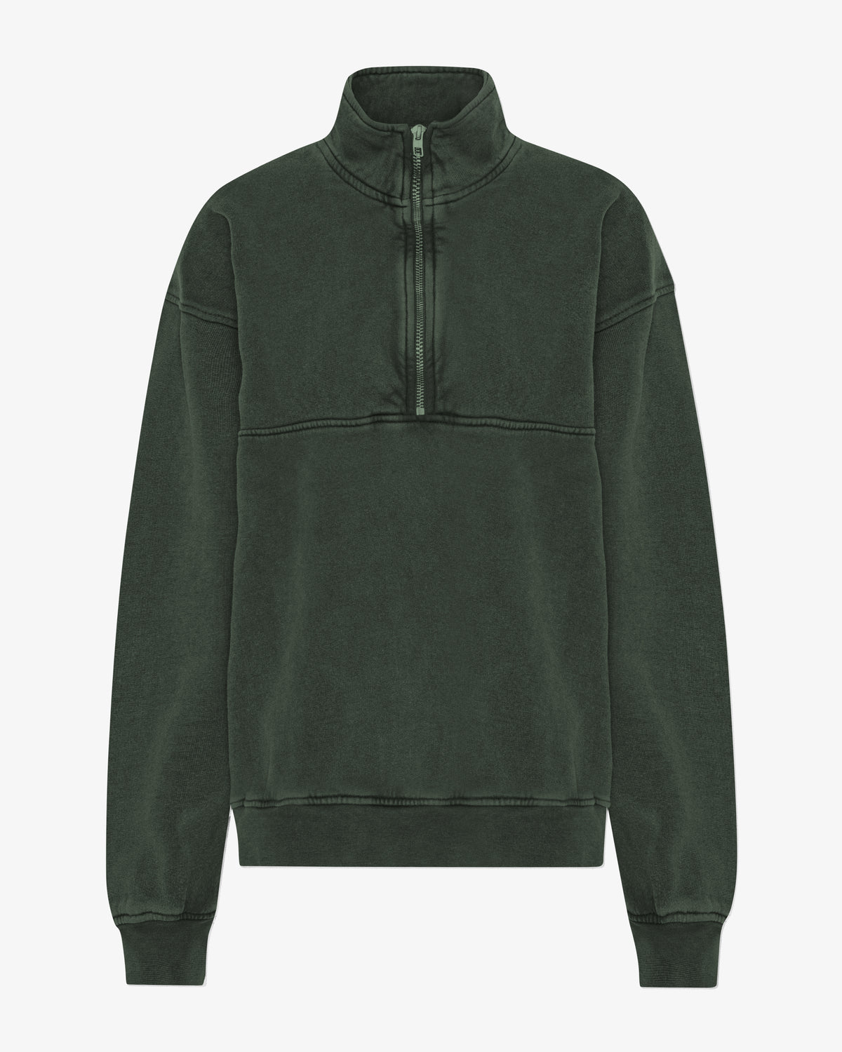 Organic Quarter Zip - Midnight Forest – Colorful Standard