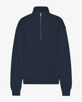 Organic Quarter Zip - Navy Blue