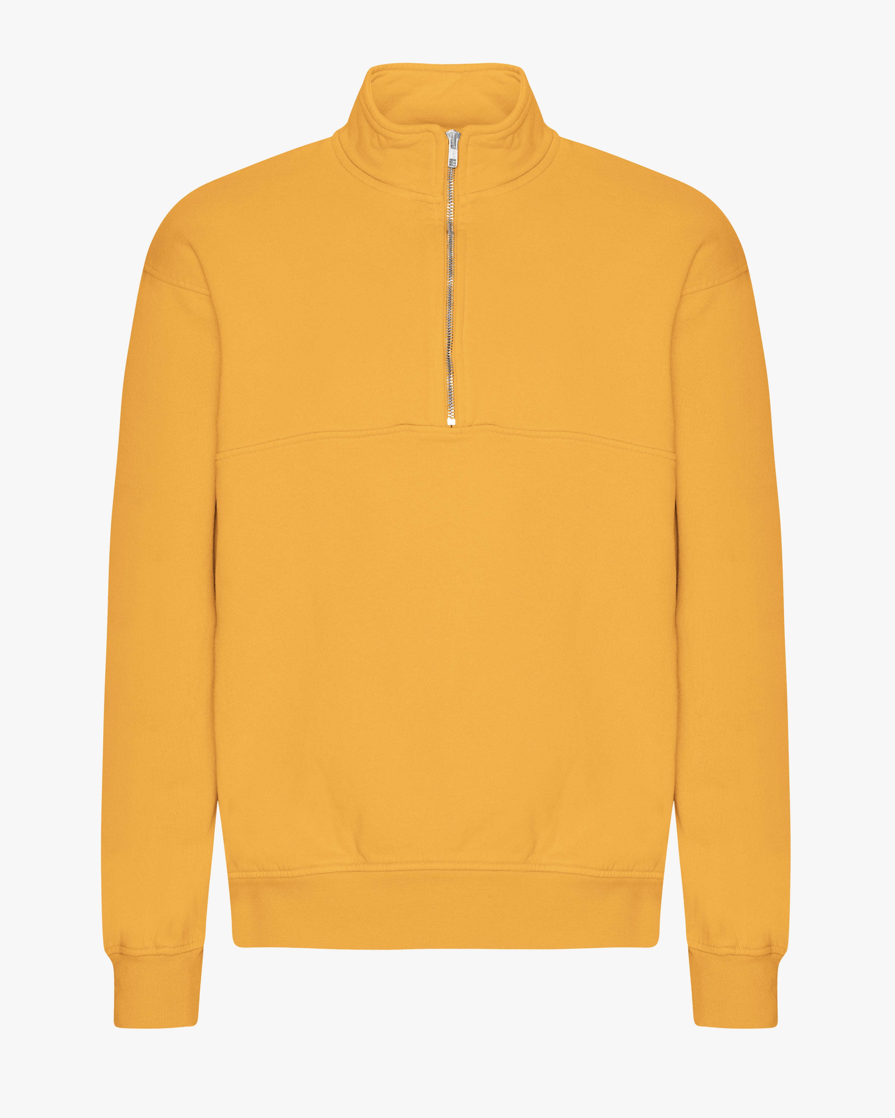 Organic Quarter Zip - Burned Yellow