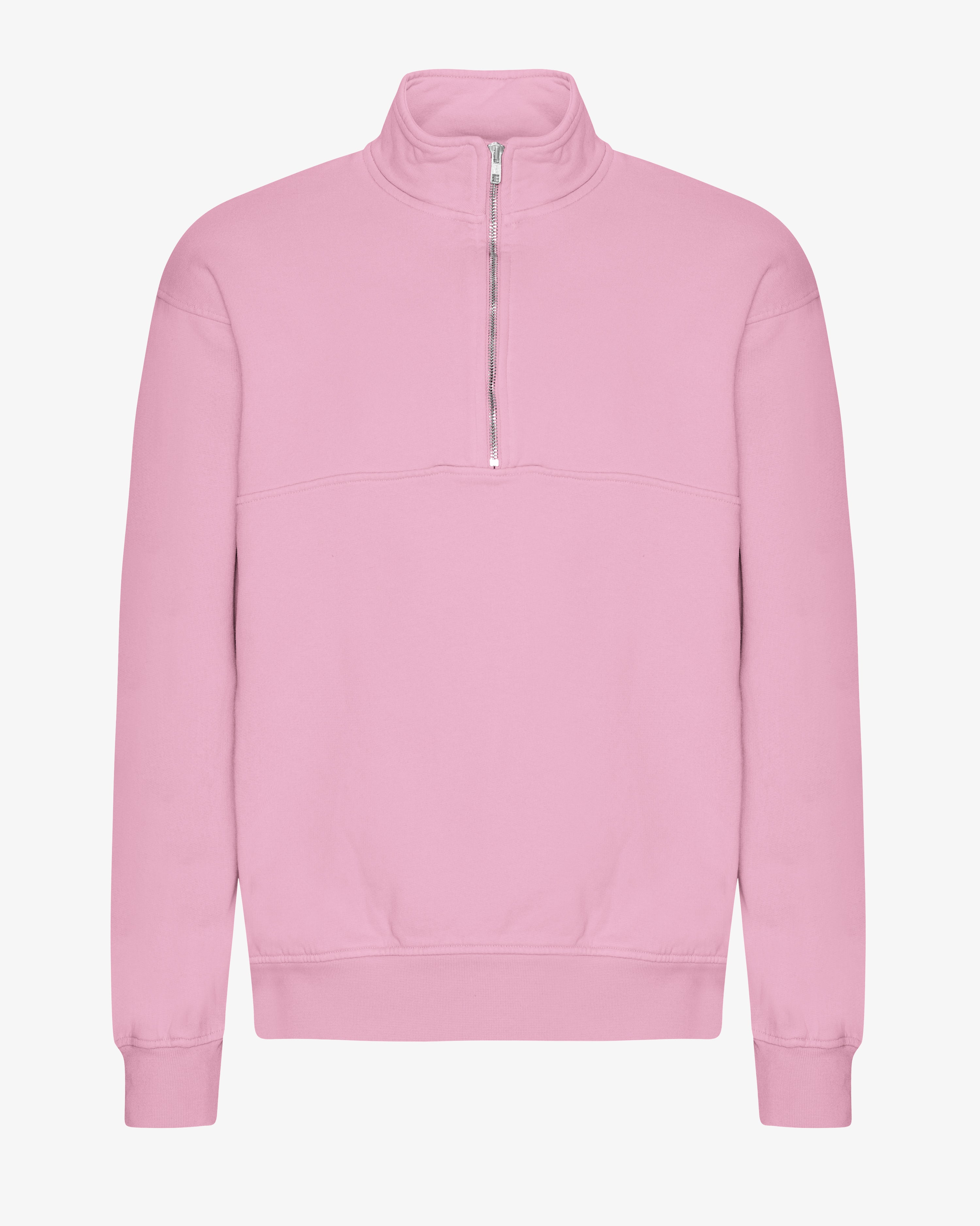 Organic Quarter Zip - Cherry Blossom