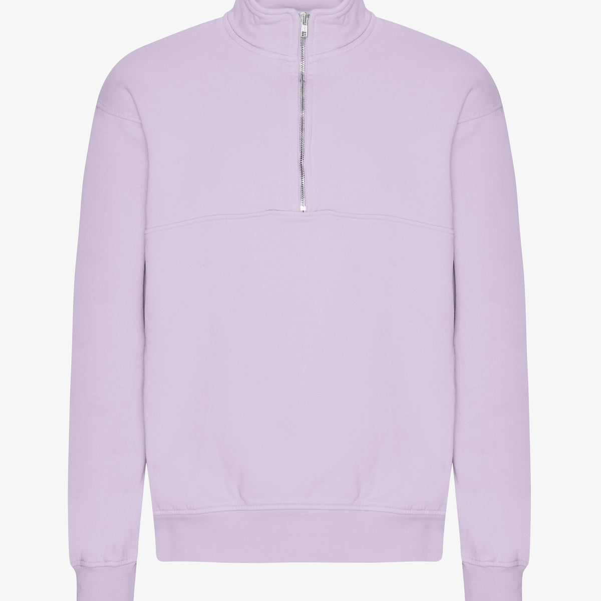 Organic Quarter Zip - Soft Lavender – Colorful Standard
