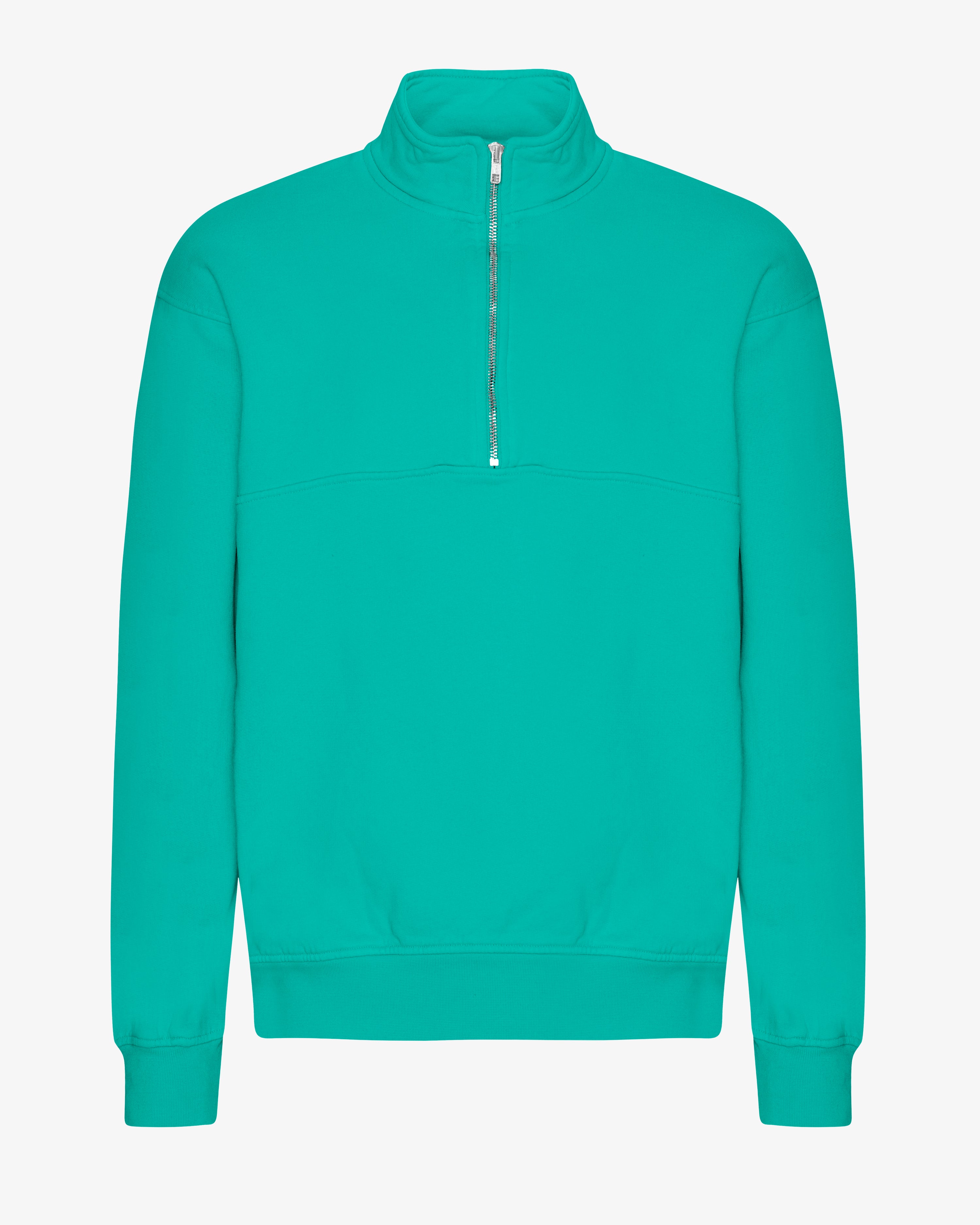 Organic Quarter Zip - Tropical Sea