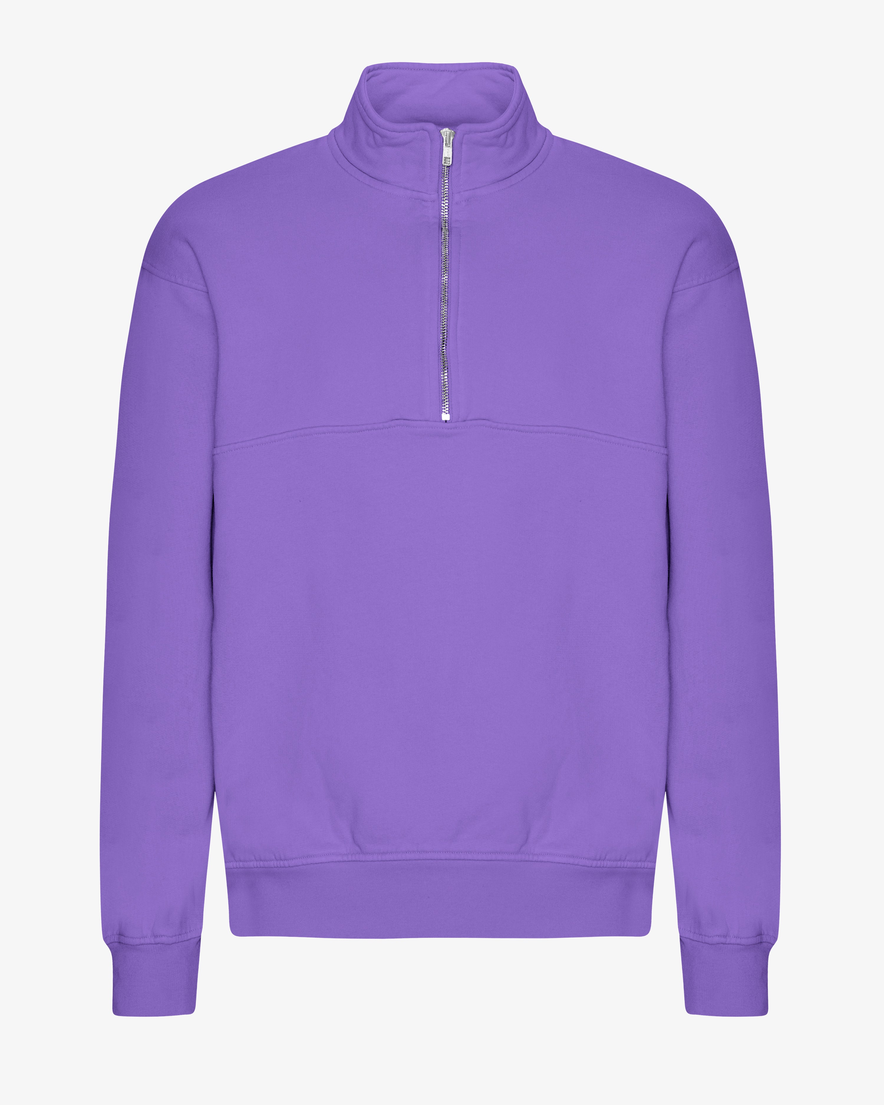 Organic Quarter Zip - Ultra Violet