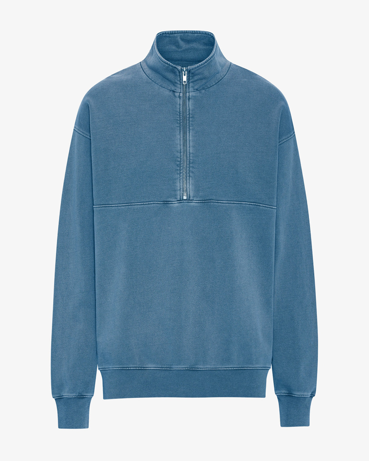 Organic Quarter Zip - Neptune Blue – Colorful Standard