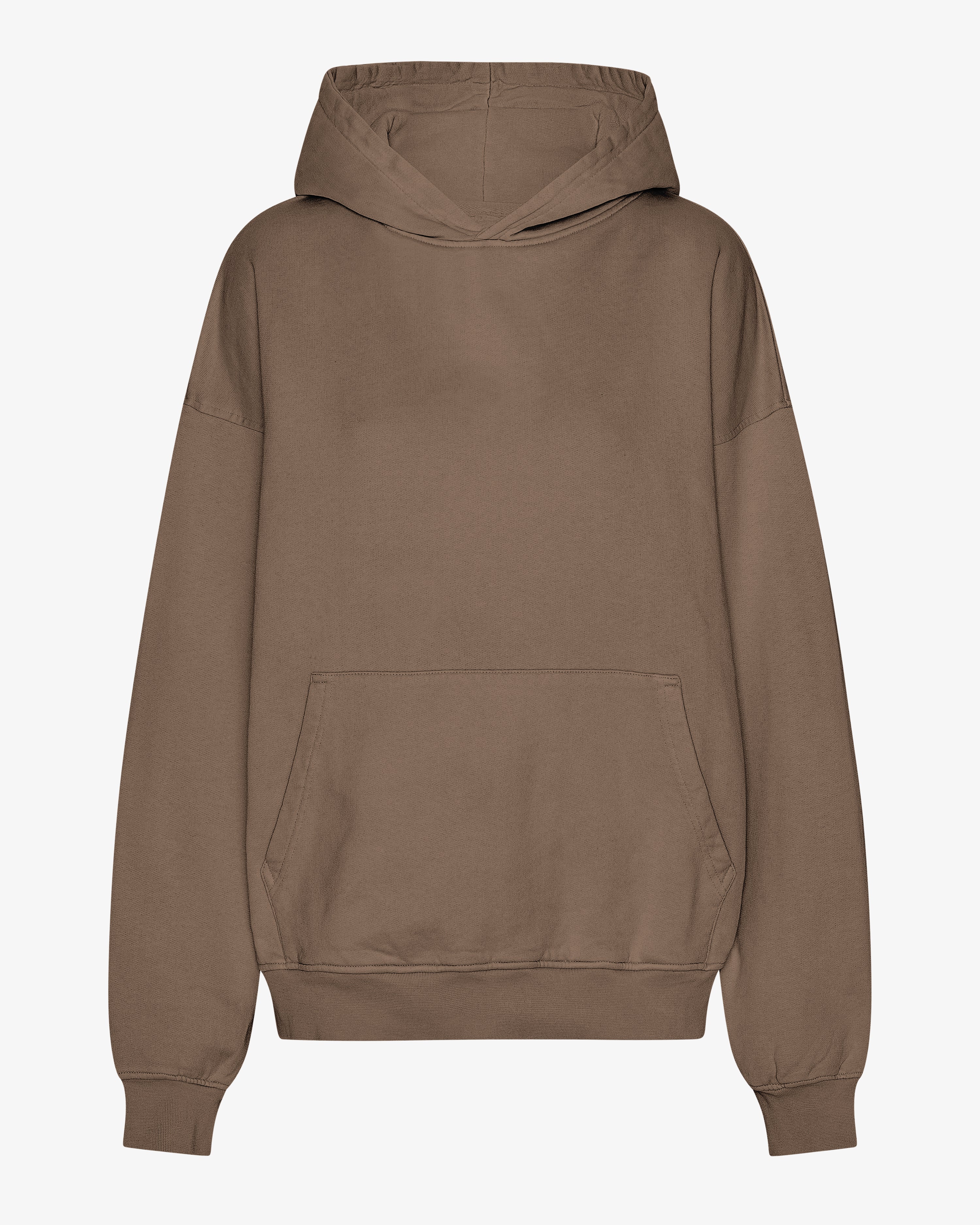 Organic Oversized Hood - Cedar Brown