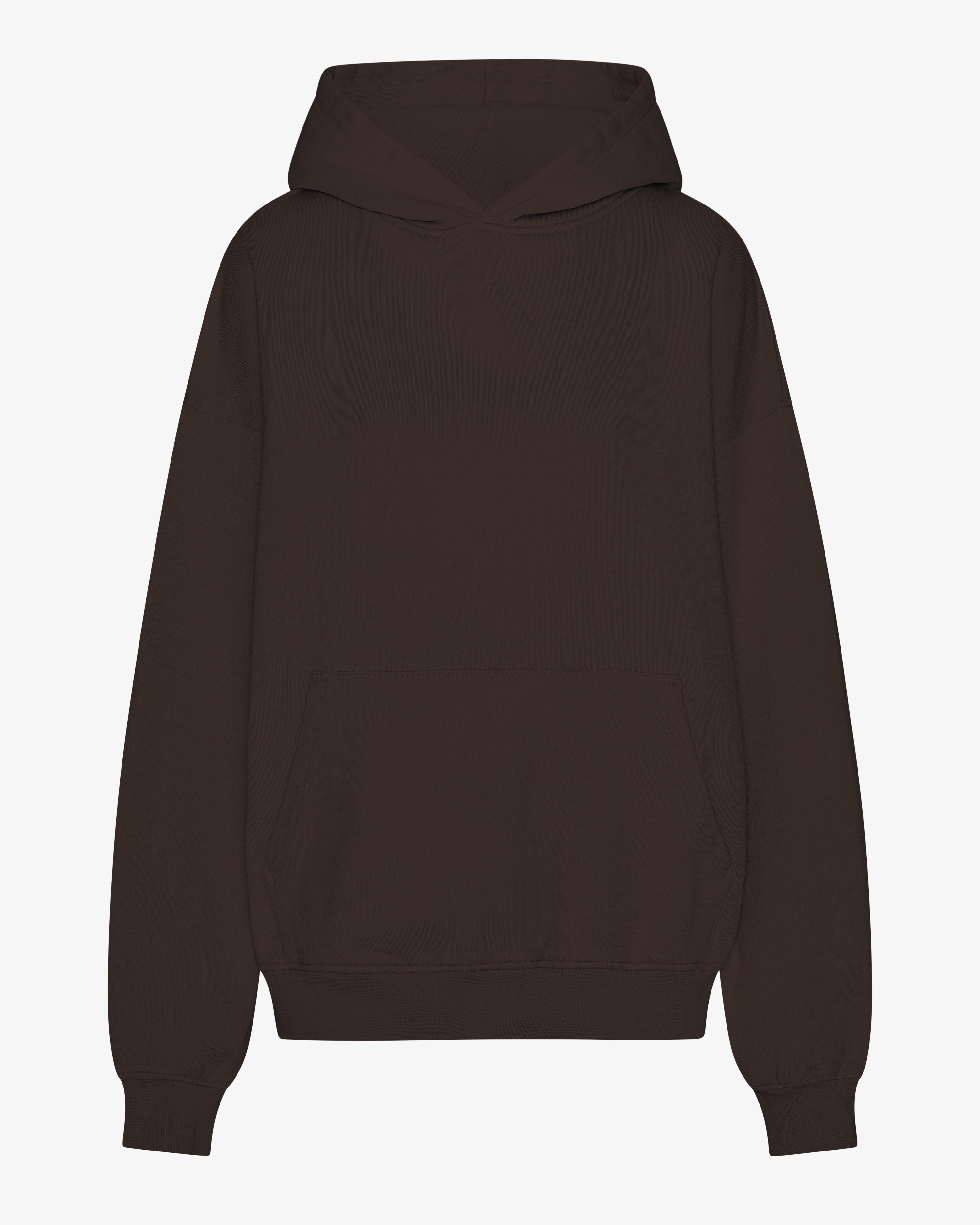 Organic Oversized Hood - Coffee Brown