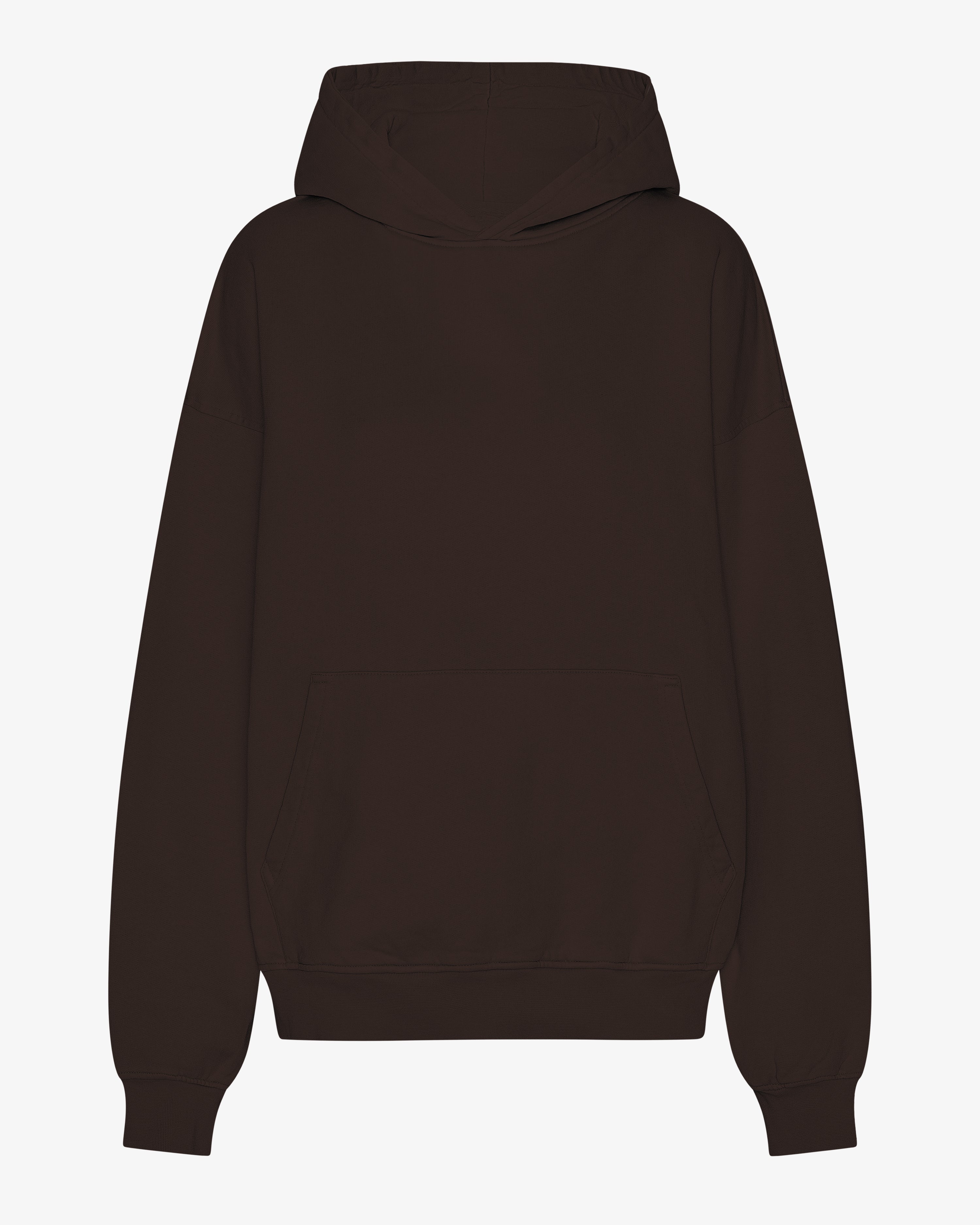 Organic Oversized Hood - Coffee Brown