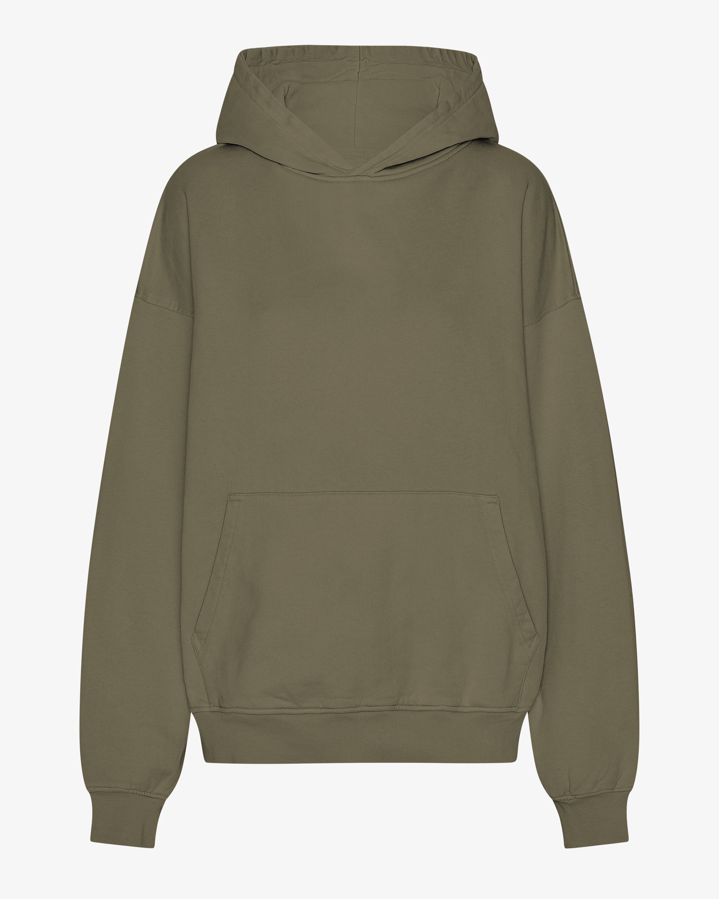 Organic Oversized Hood - Dusty Olive