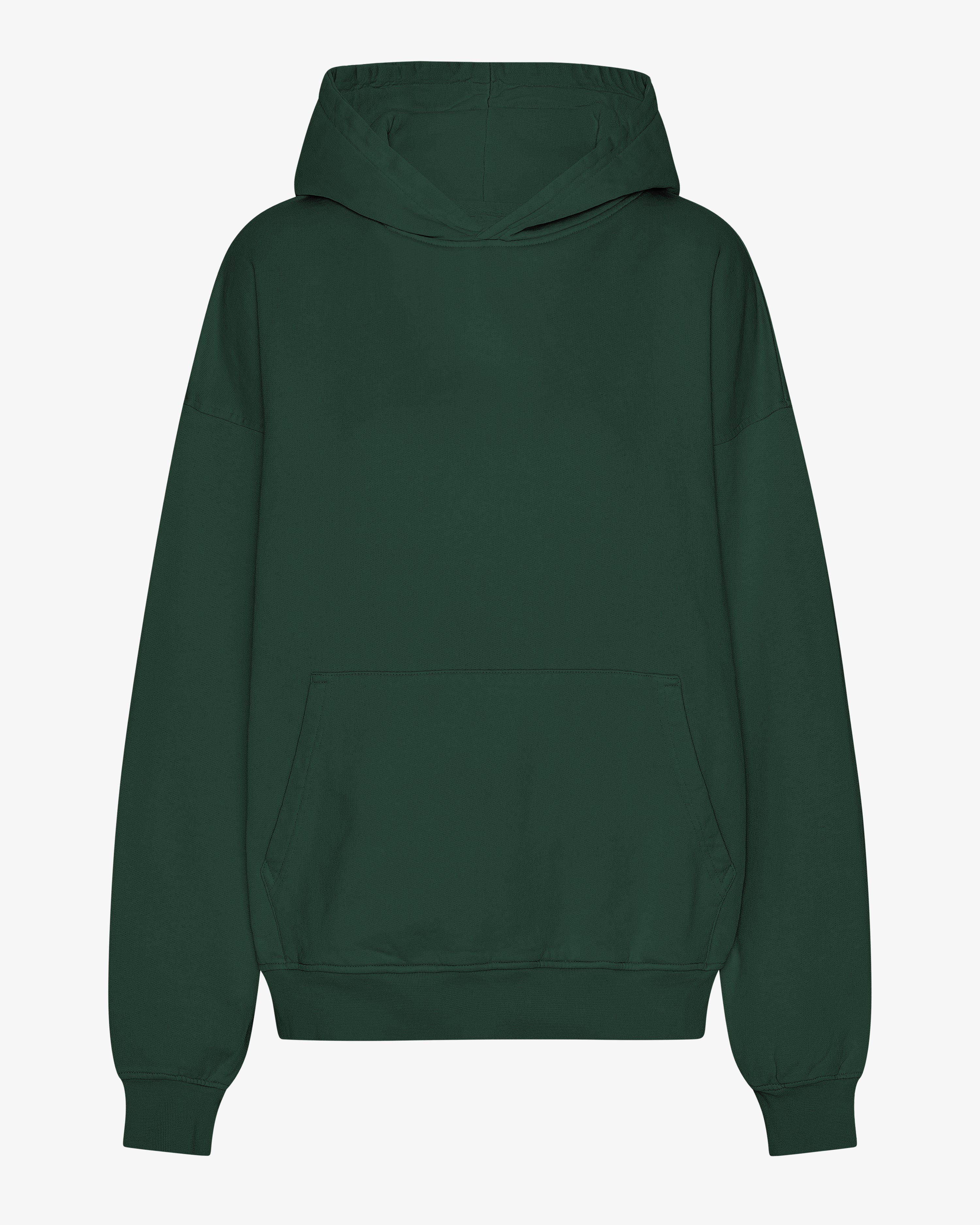 Organic Oversized Hood - Emerald Green