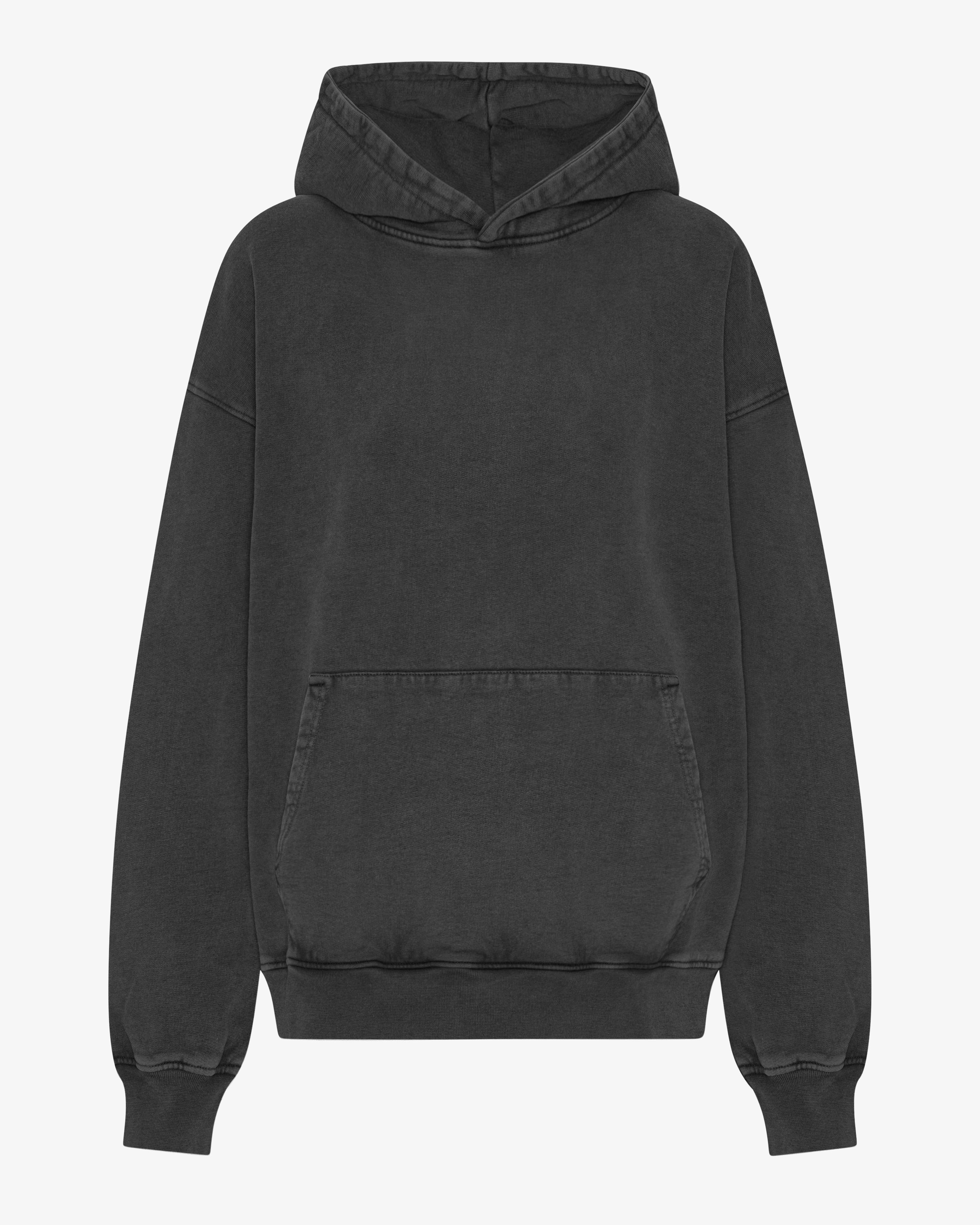 Organic Oversized Hood - Faded Black