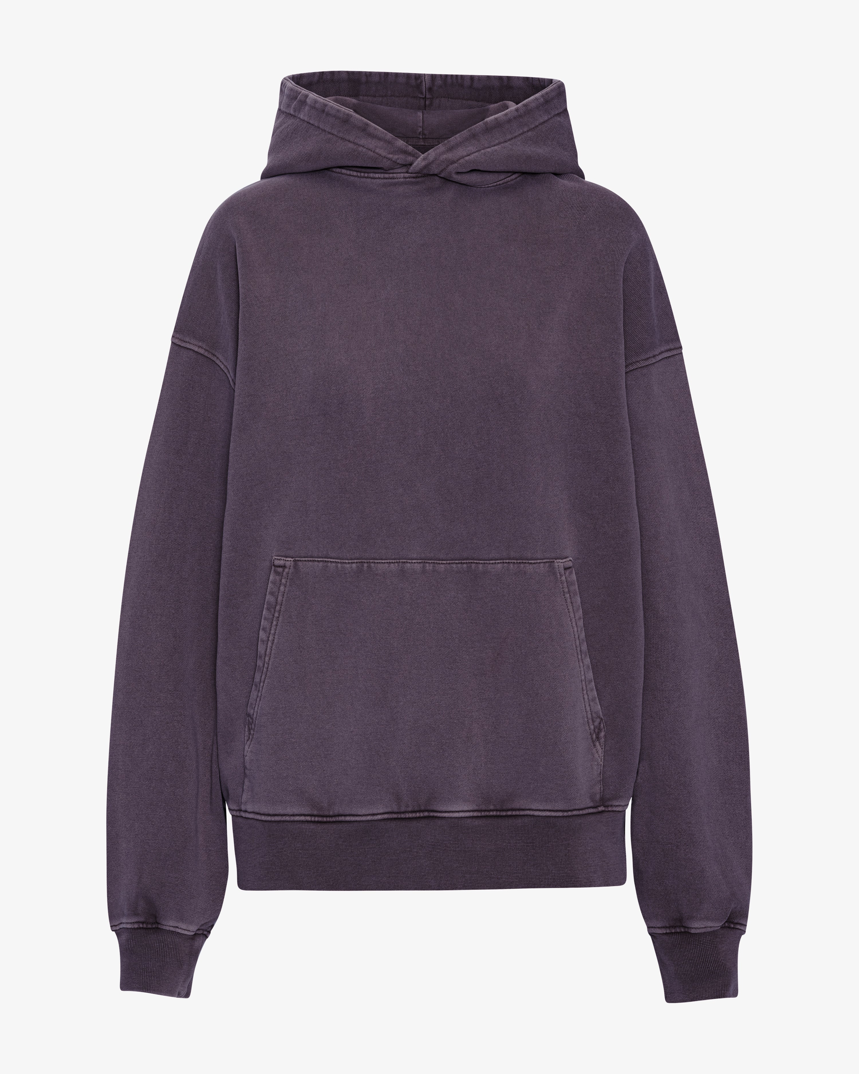 Organic Oversized Hood - Faded Grape