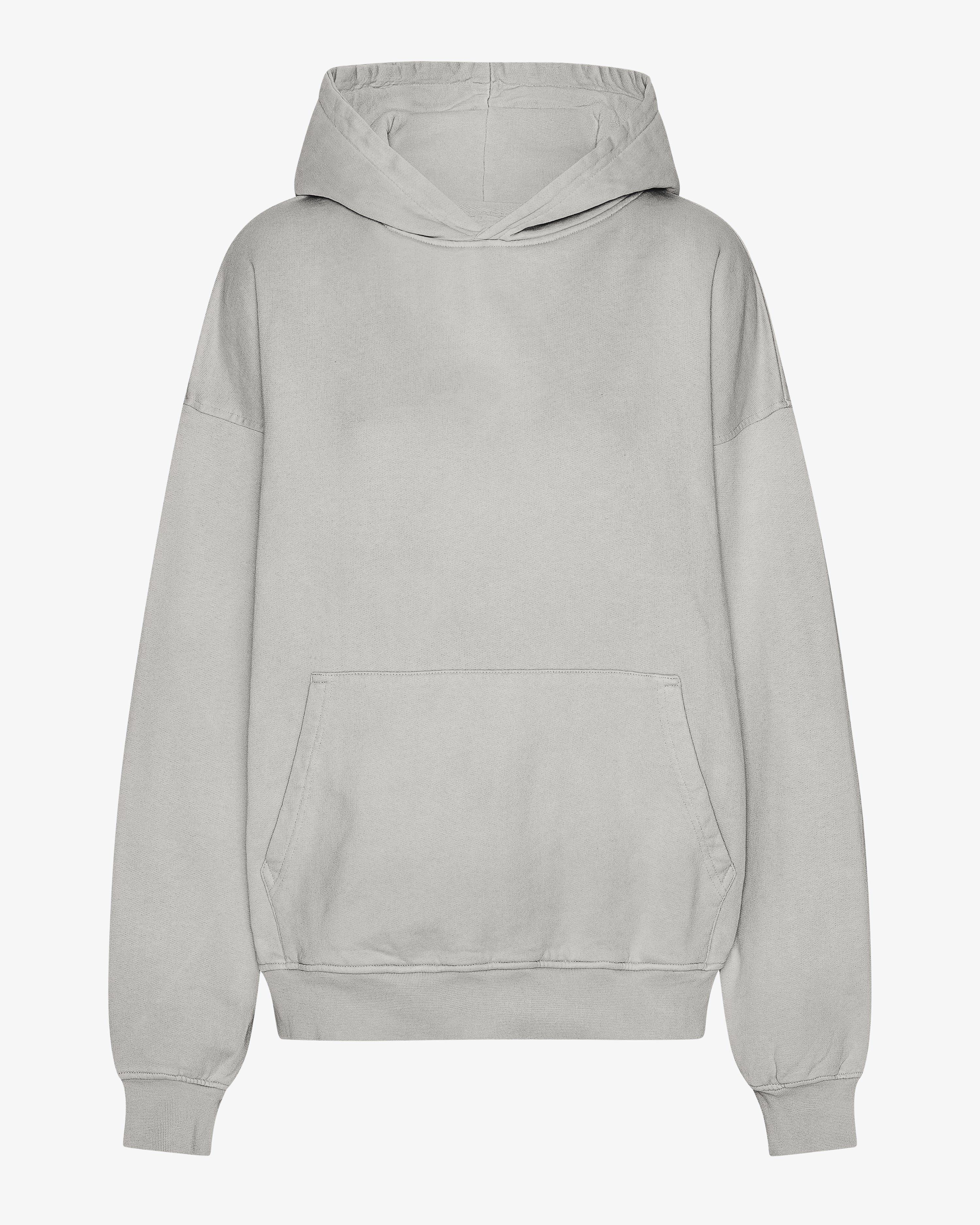 Organic Oversized Hood - Faded Grey