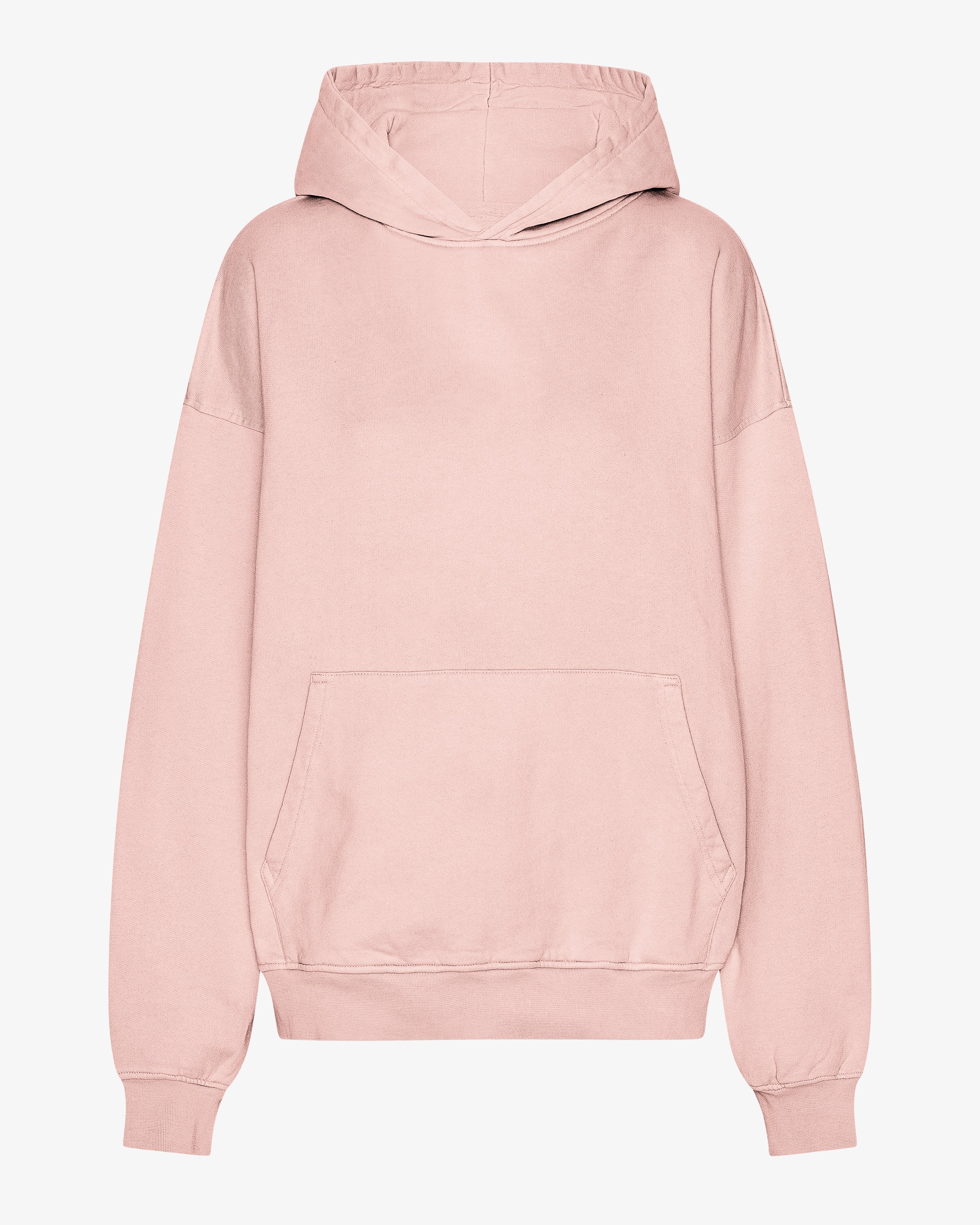 Organic Oversized Hood - Faded Pink