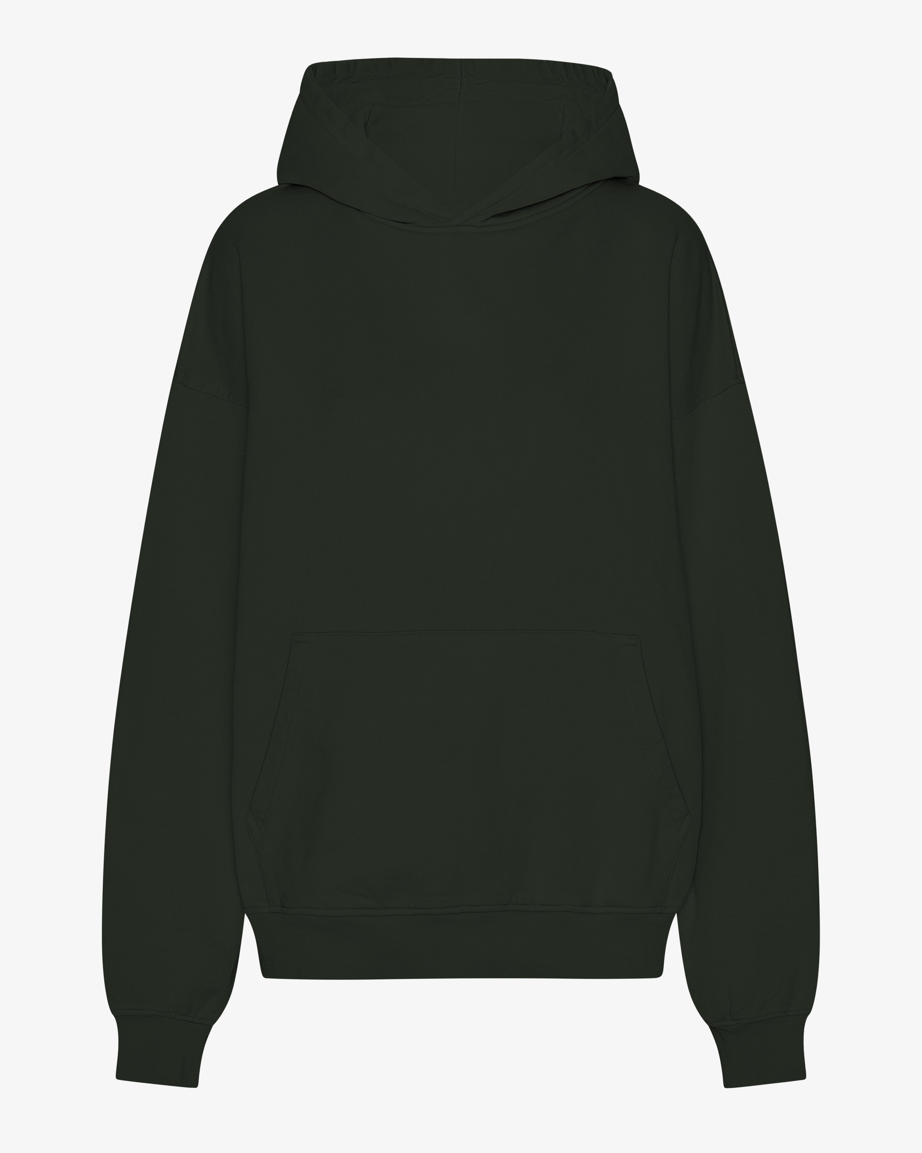 Organic Oversized Hood - Hunter Green