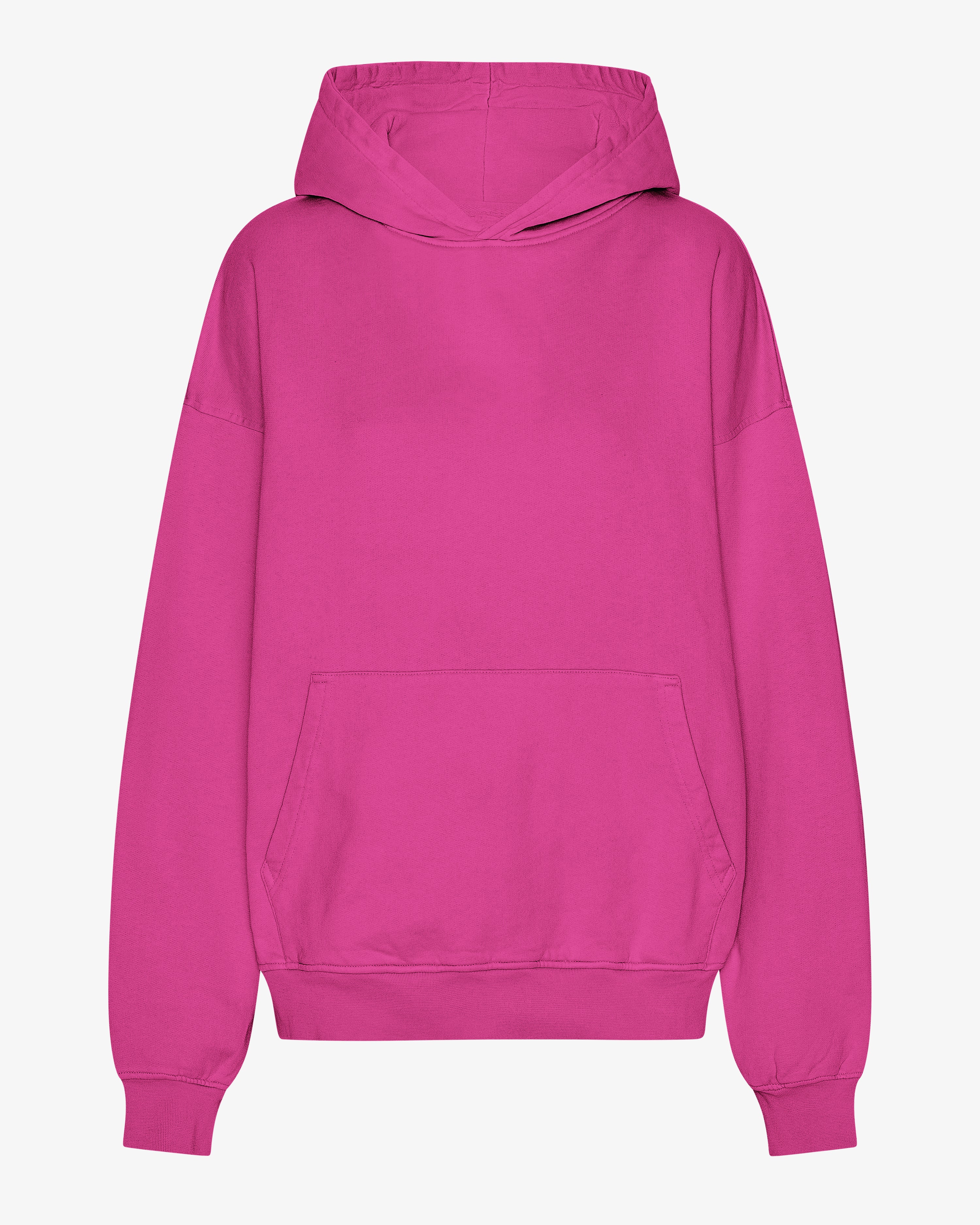 Organic Oversized Hood - Magenta Blaze