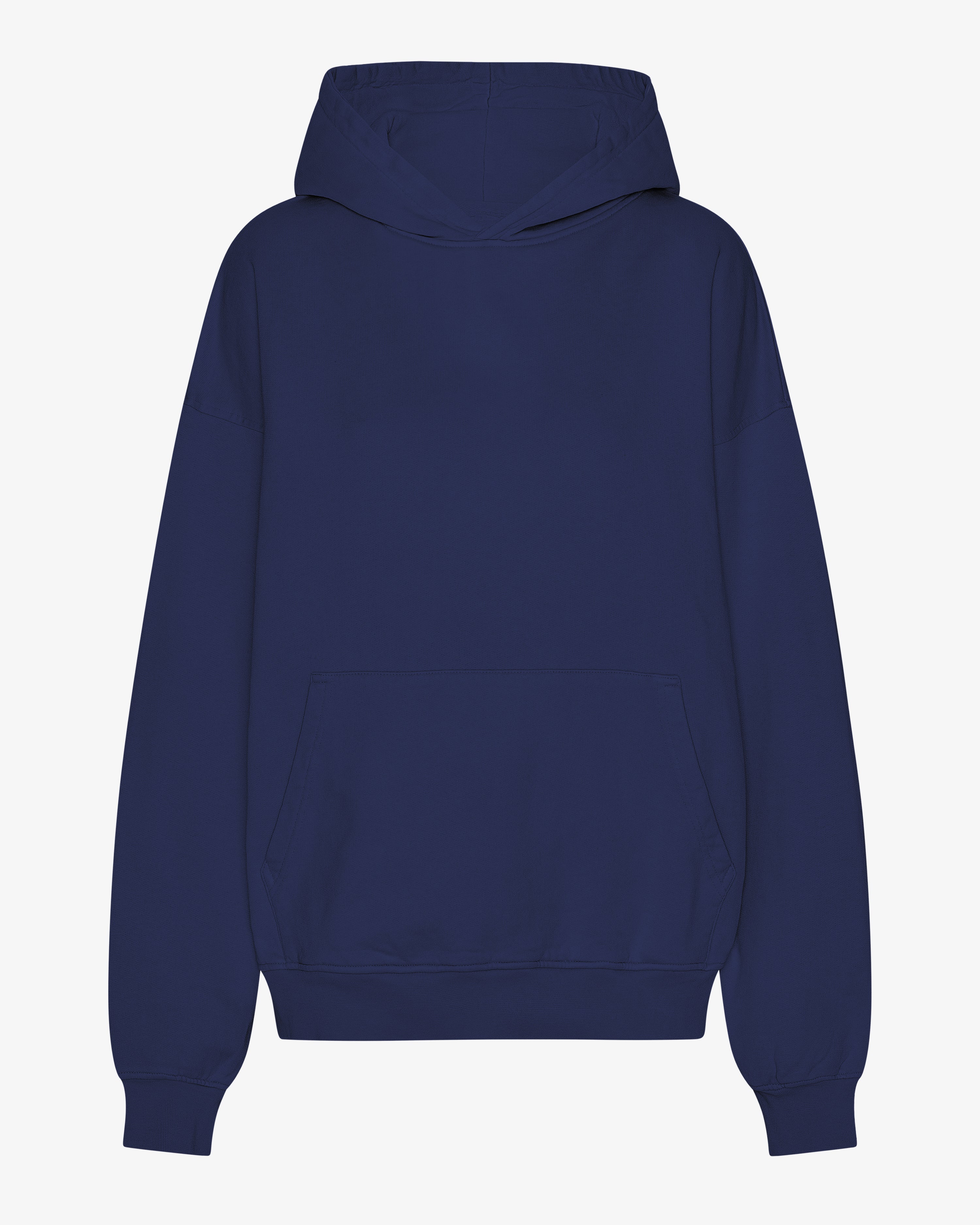 Organic Oversized Hood - Marine Blue