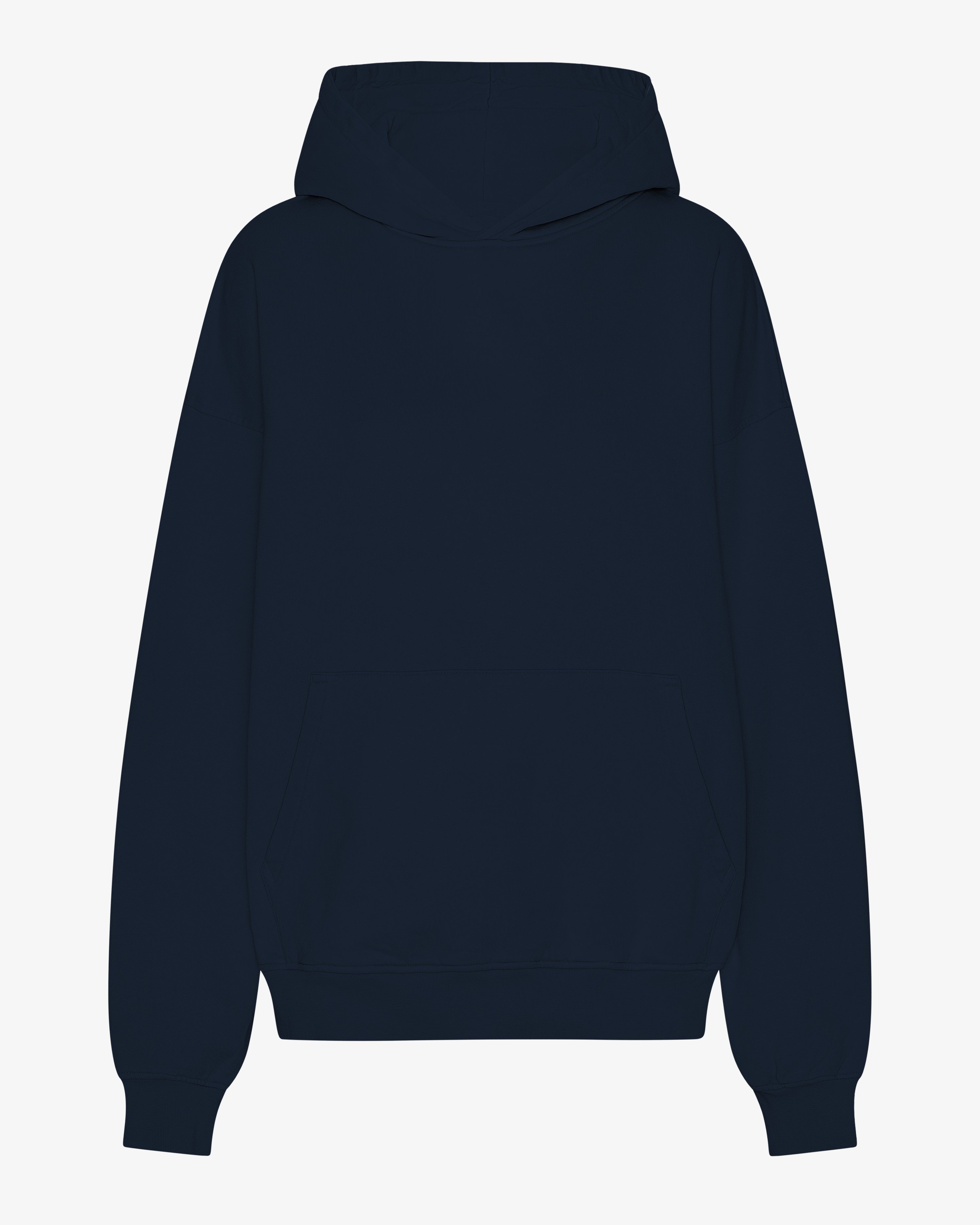 Organic Oversized Hood - Navy Blue