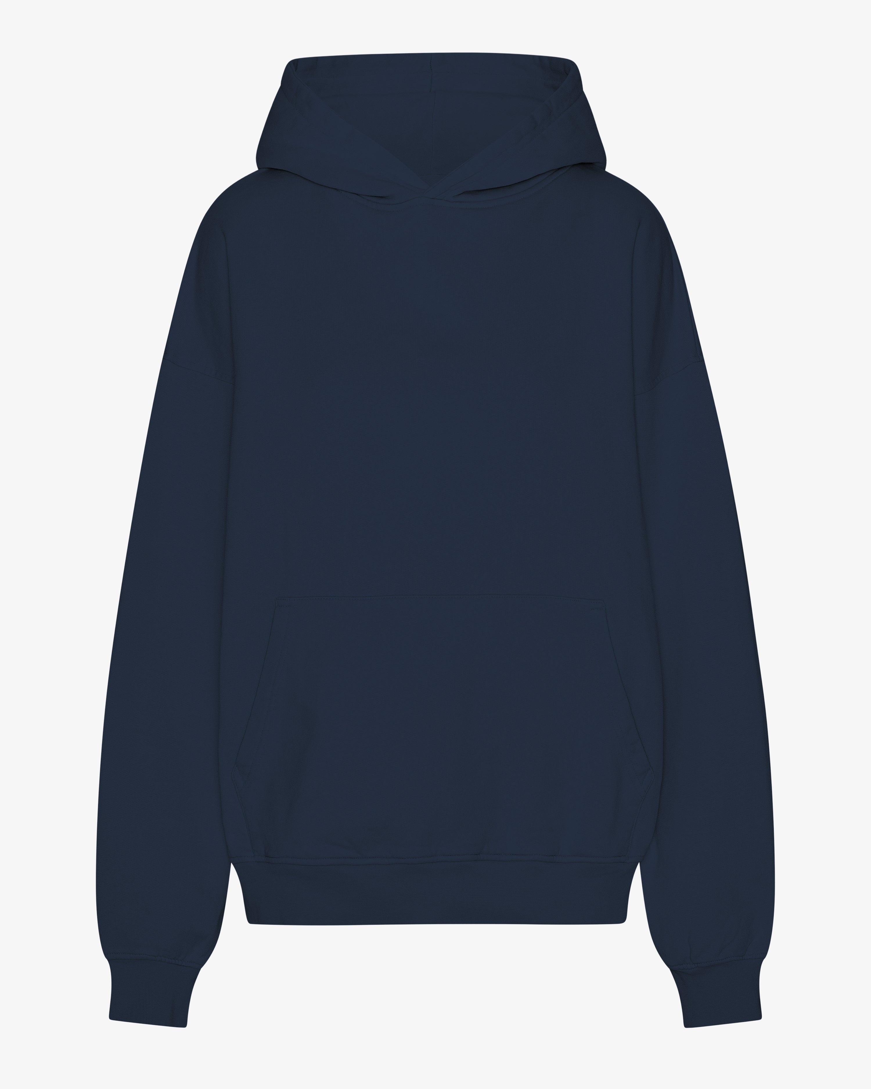 Organic Oversized Hood - Navy Blue