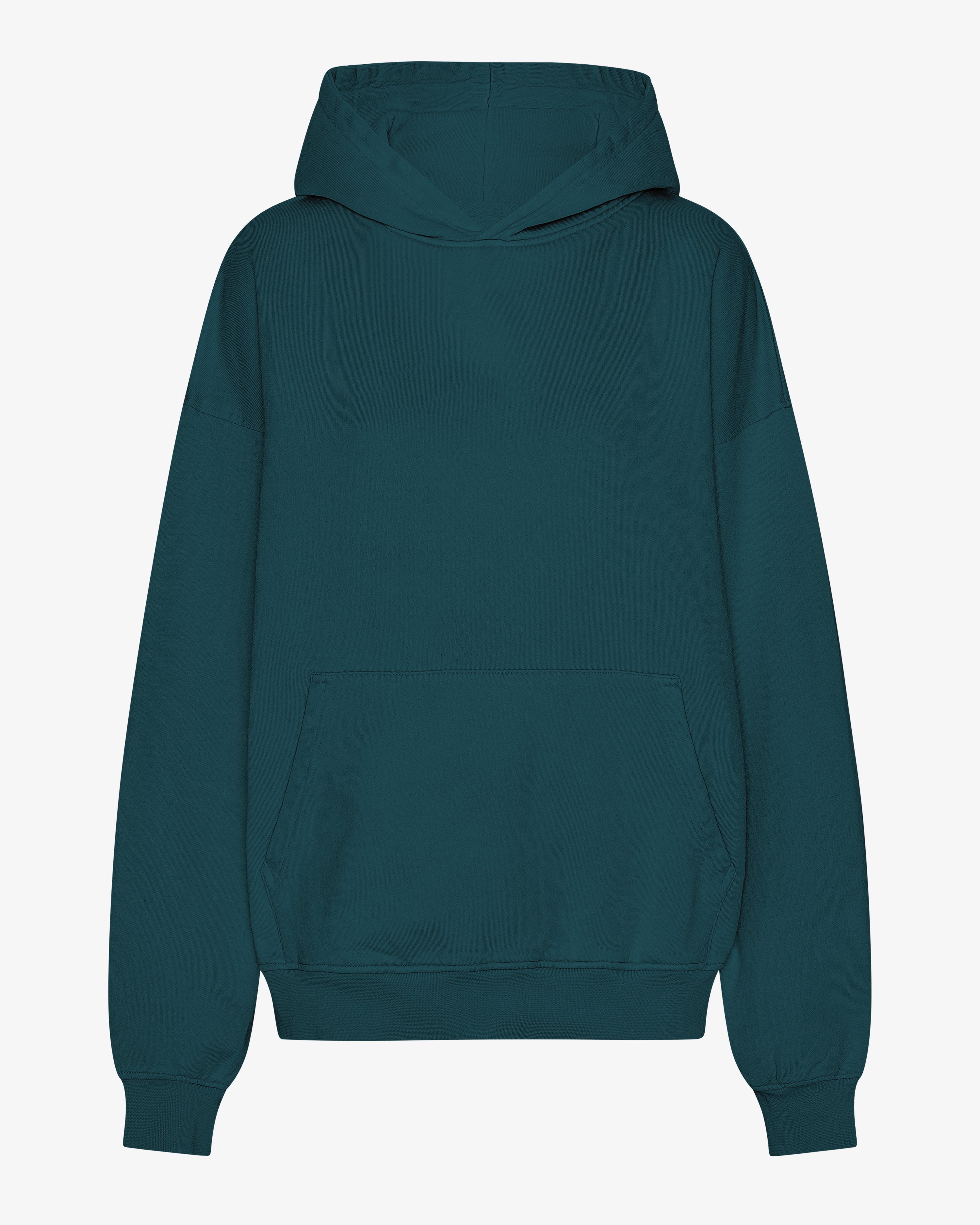 Organic Oversized Hood - Ocean Green