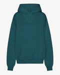 Organic Oversized Hood - Ocean Green