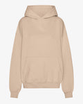 Organic Oversized Hood - Oyster Grey