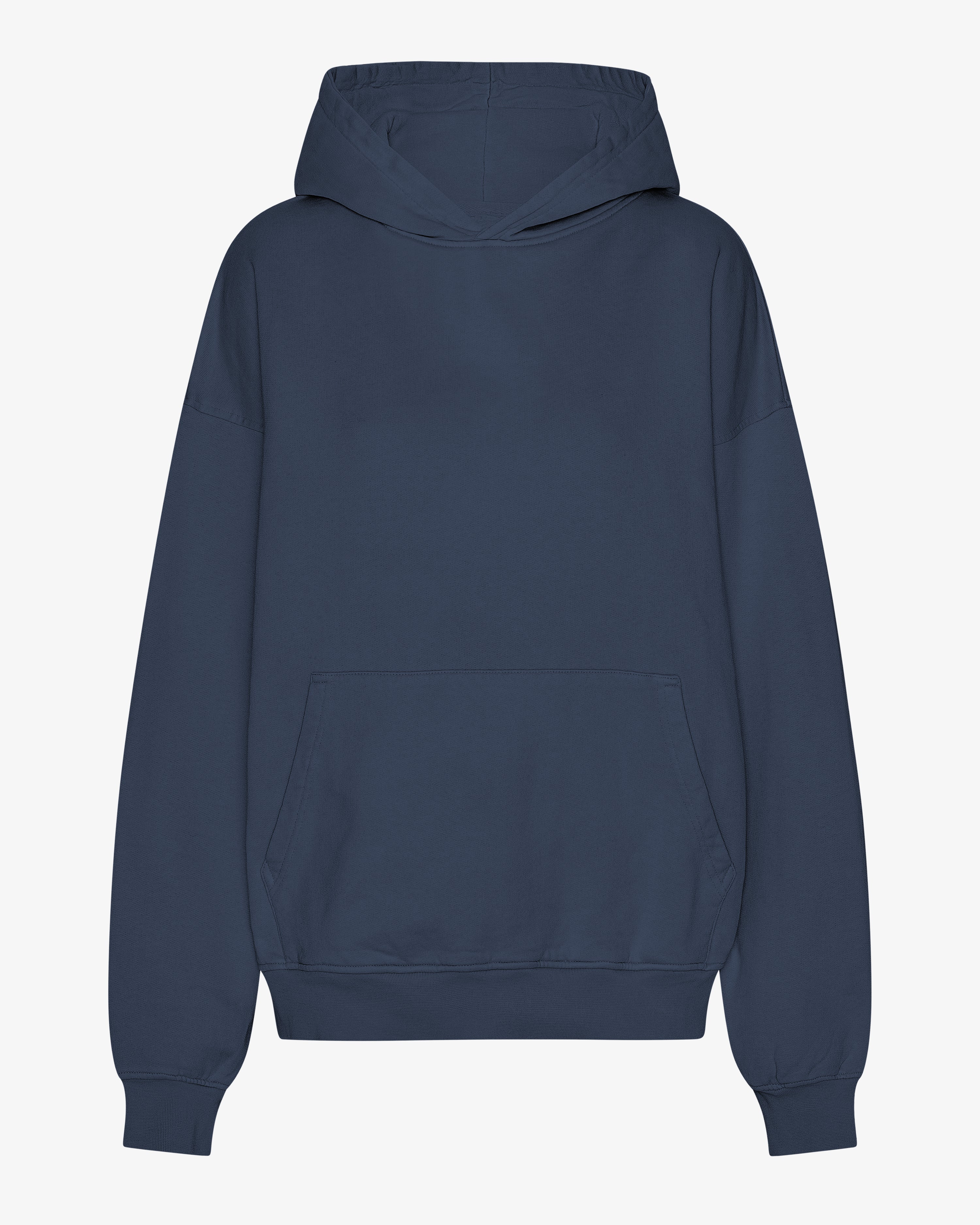 Organic Oversized Hood - Petrol Blue