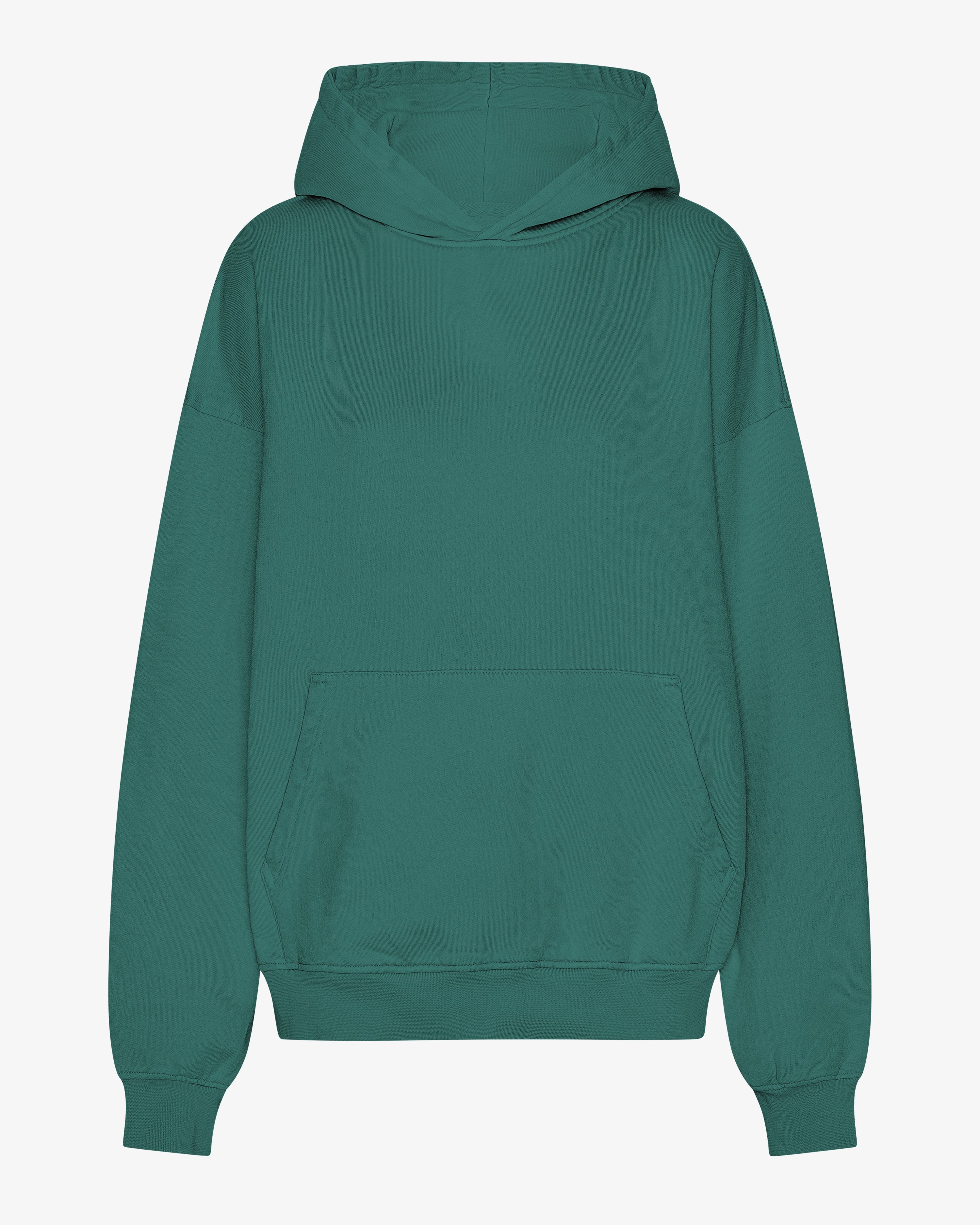 Organic Oversized Hood - Pine Green