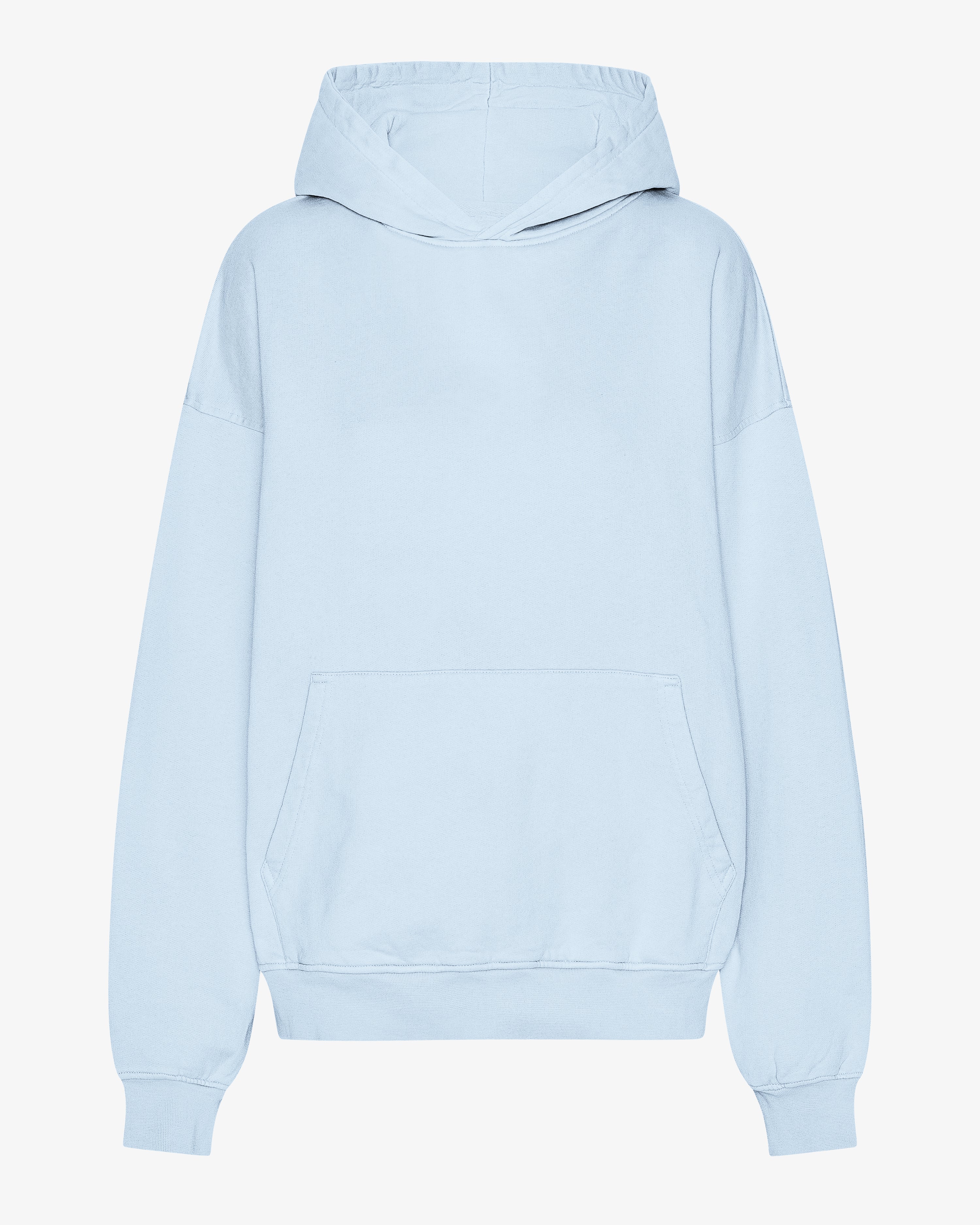 Organic Oversized Hood - Polar Blue