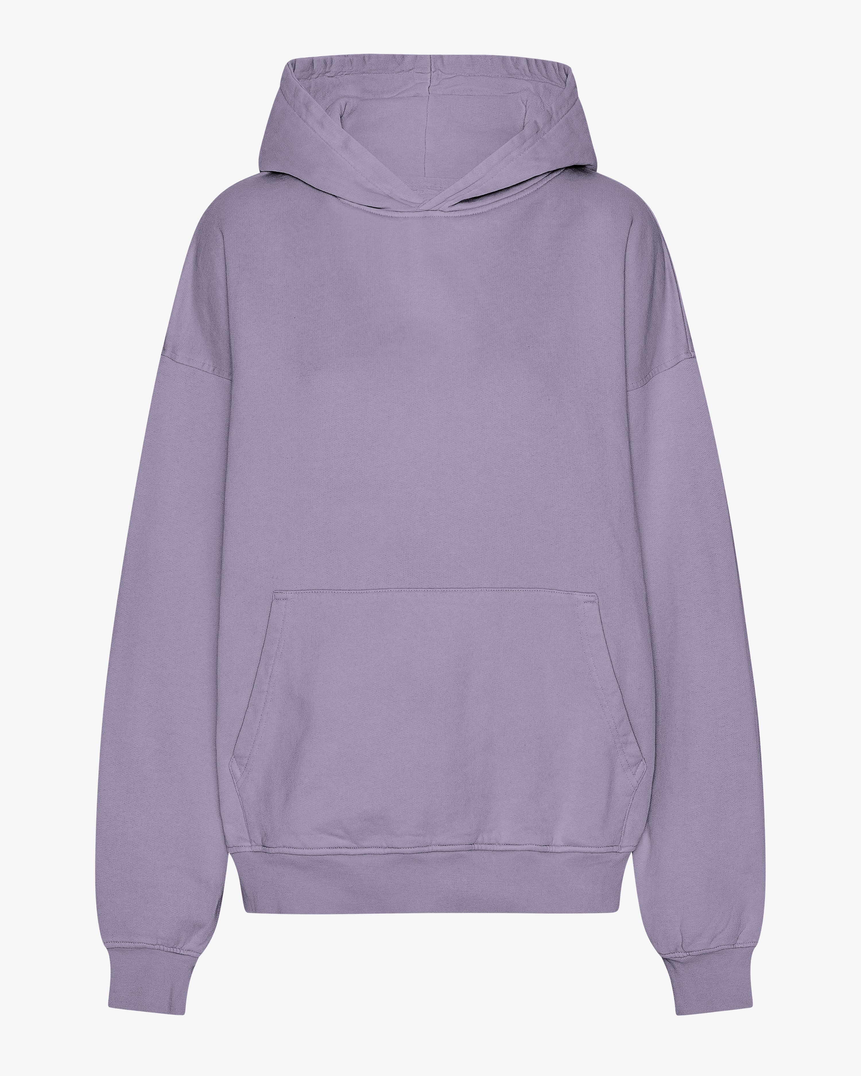 Organic Oversized Hood - Purple Jade