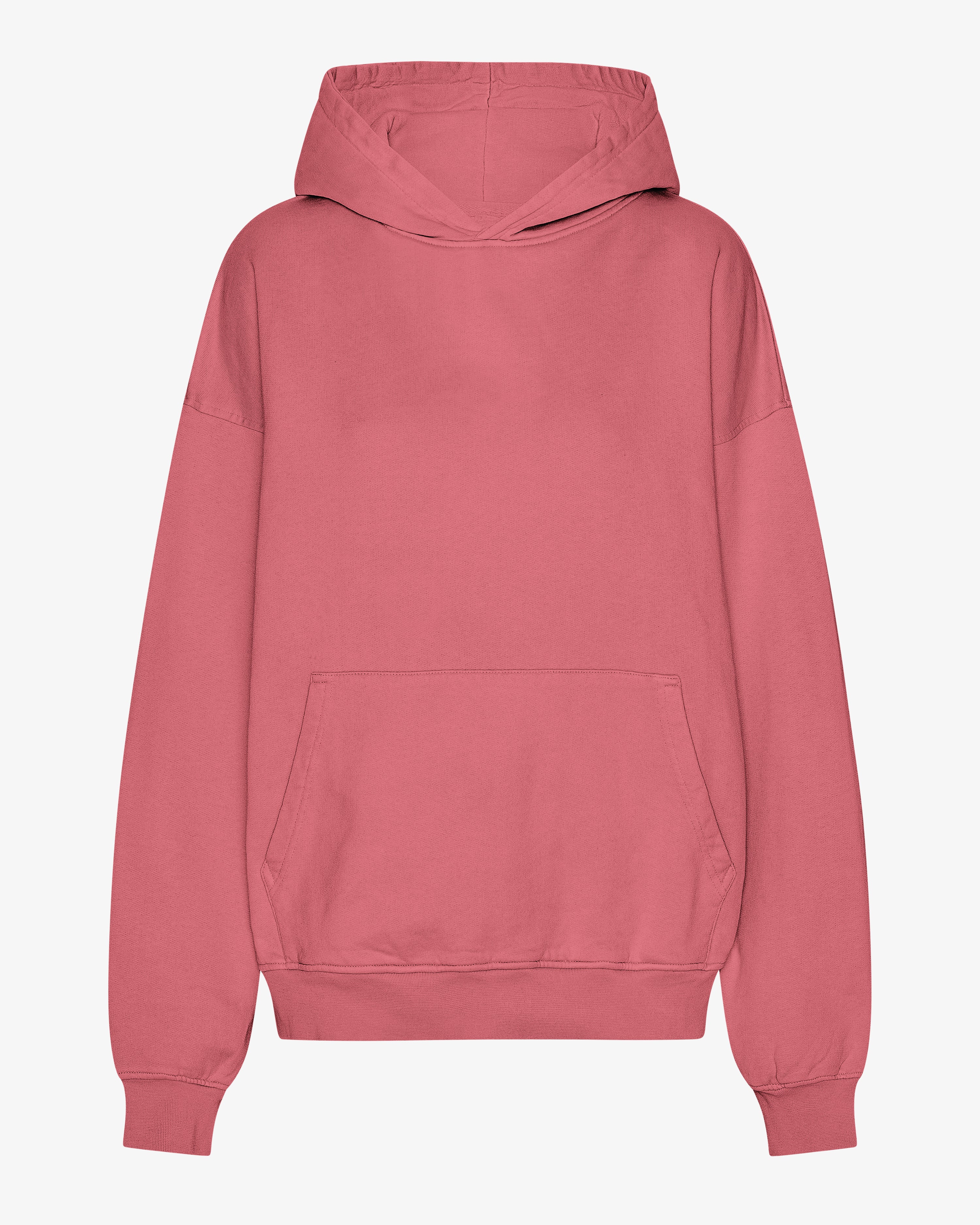 Organic Oversized Hood - Raspberry Pink