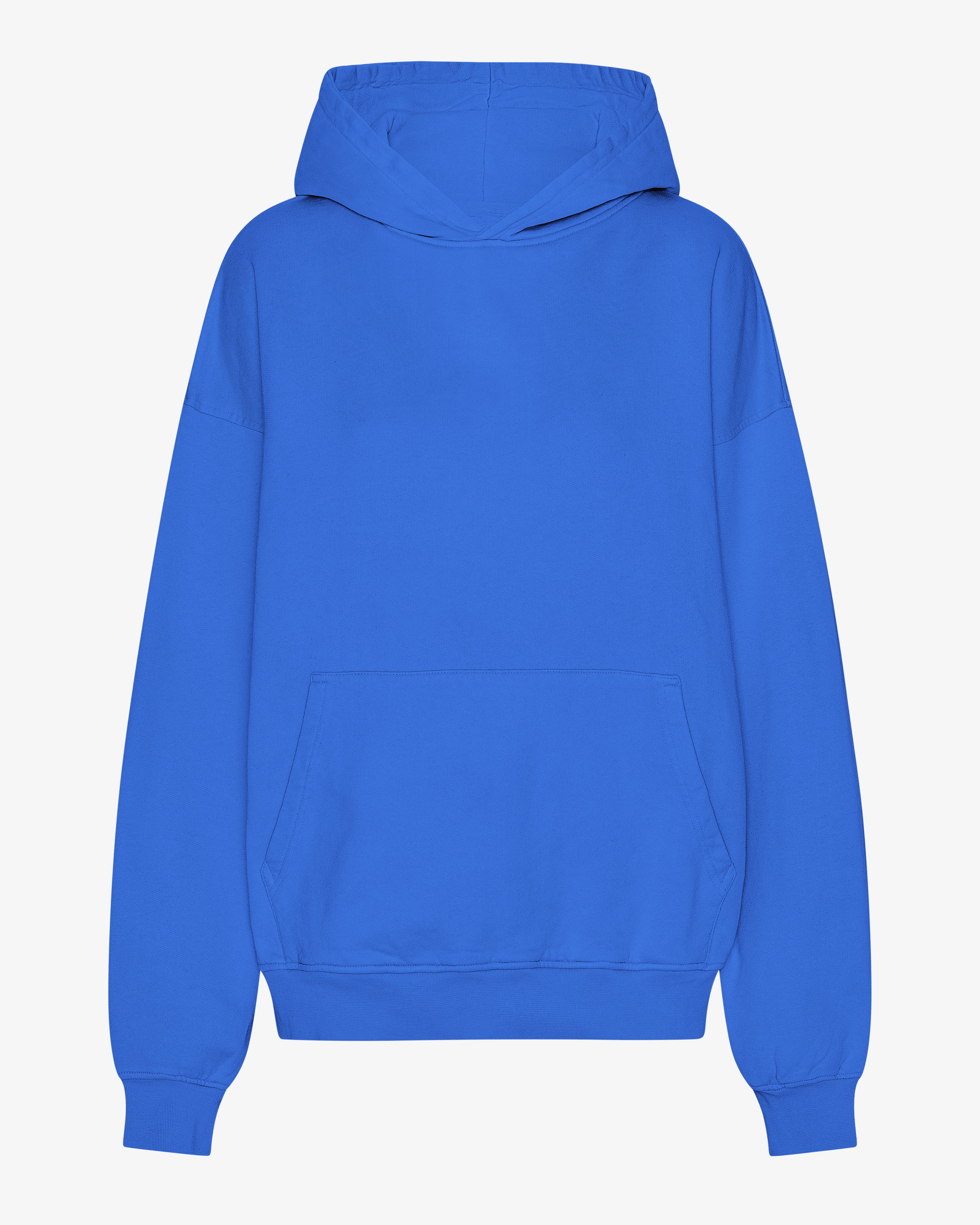 Organic Oversized Hood - Sapphire Blue