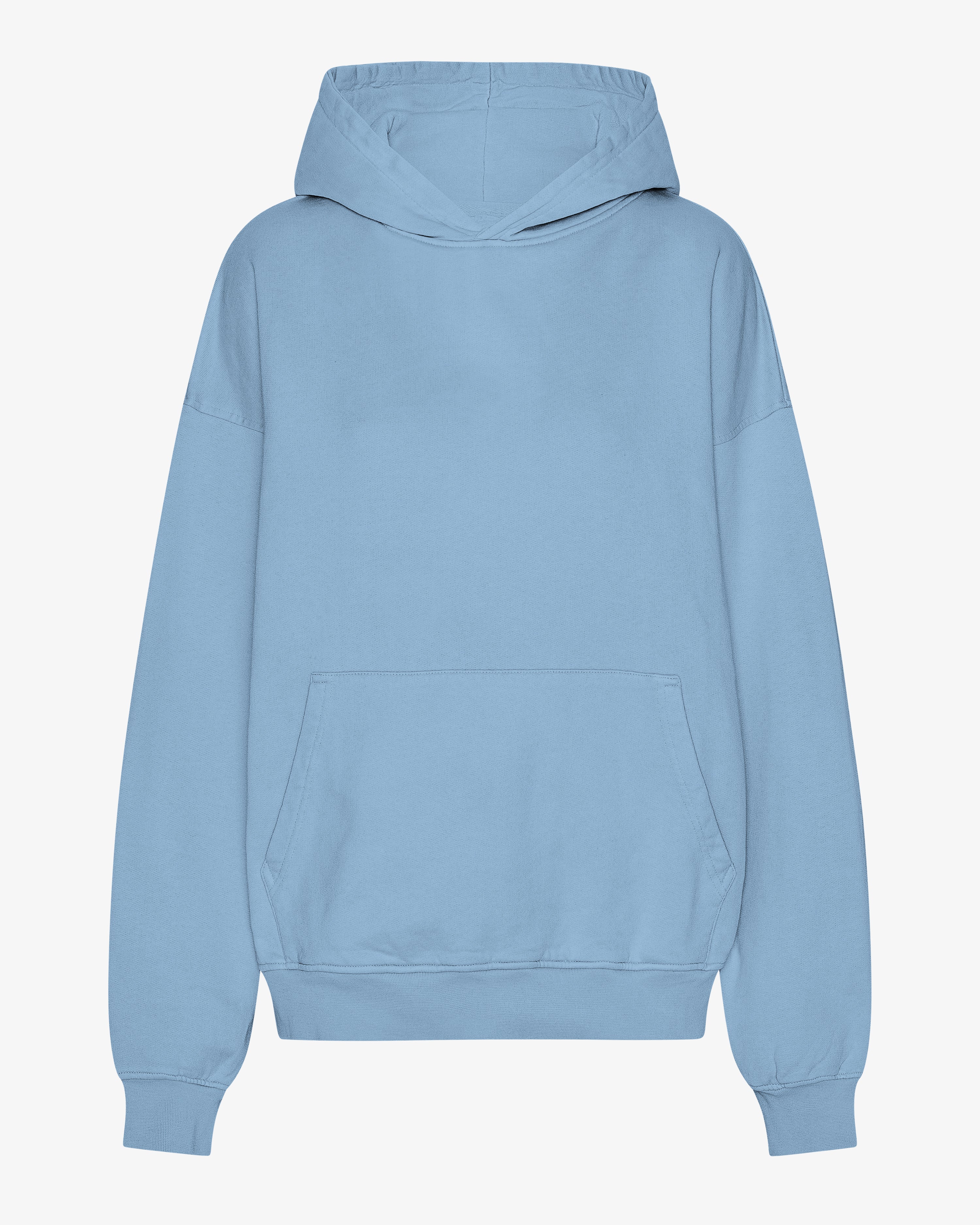 Organic Oversized Hood - Seaside Blue